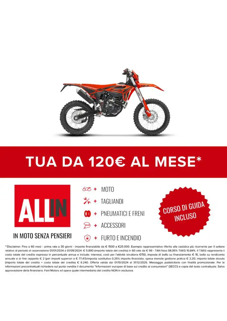 Beta RR 125 ENDURO T Rojo - 2