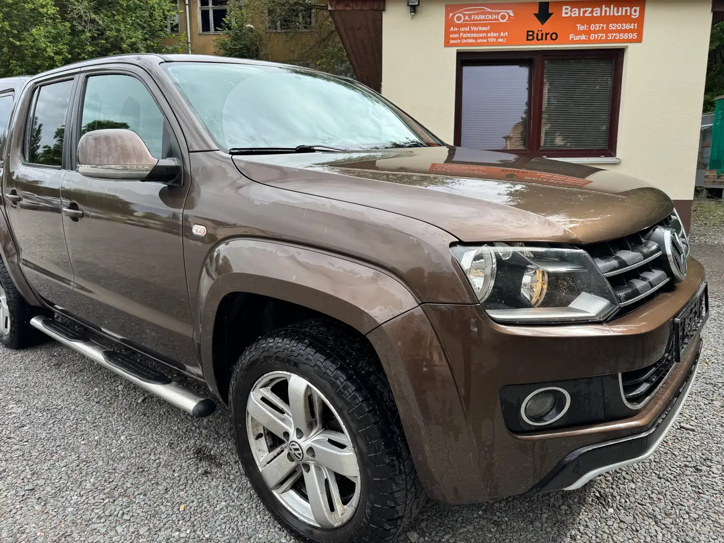 Volkswagen Amarok 2.0 BiTDI 4MOTION Highline Braun - 1