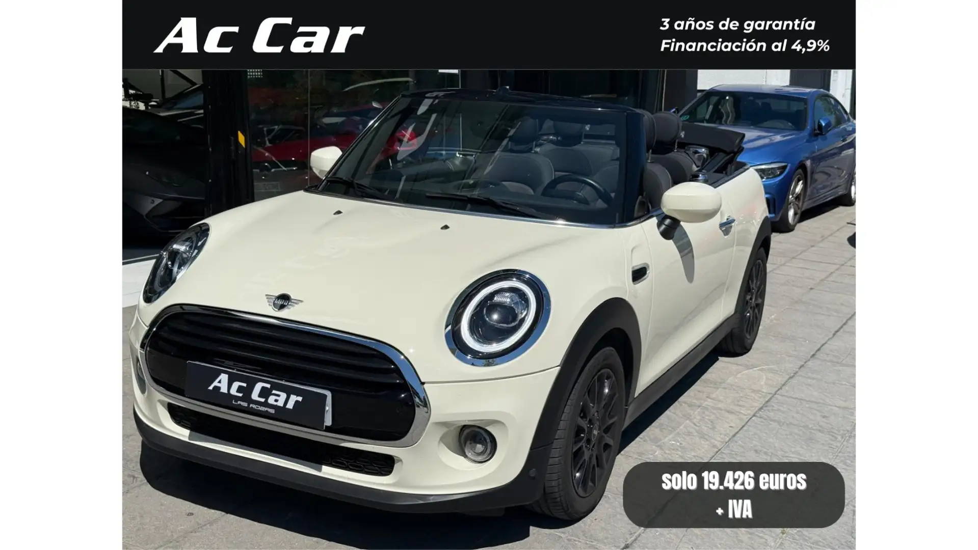 MINI Cooper Cabrio Aut. Blanco - 2