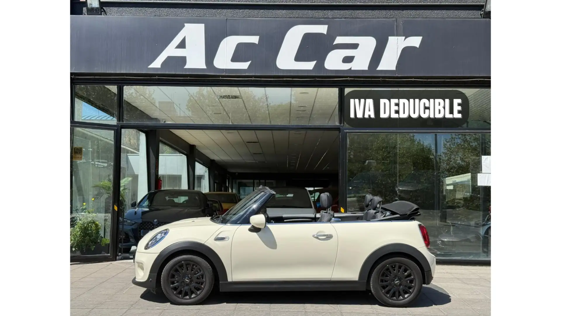 MINI Cooper Cabrio Aut. Blanco - 1