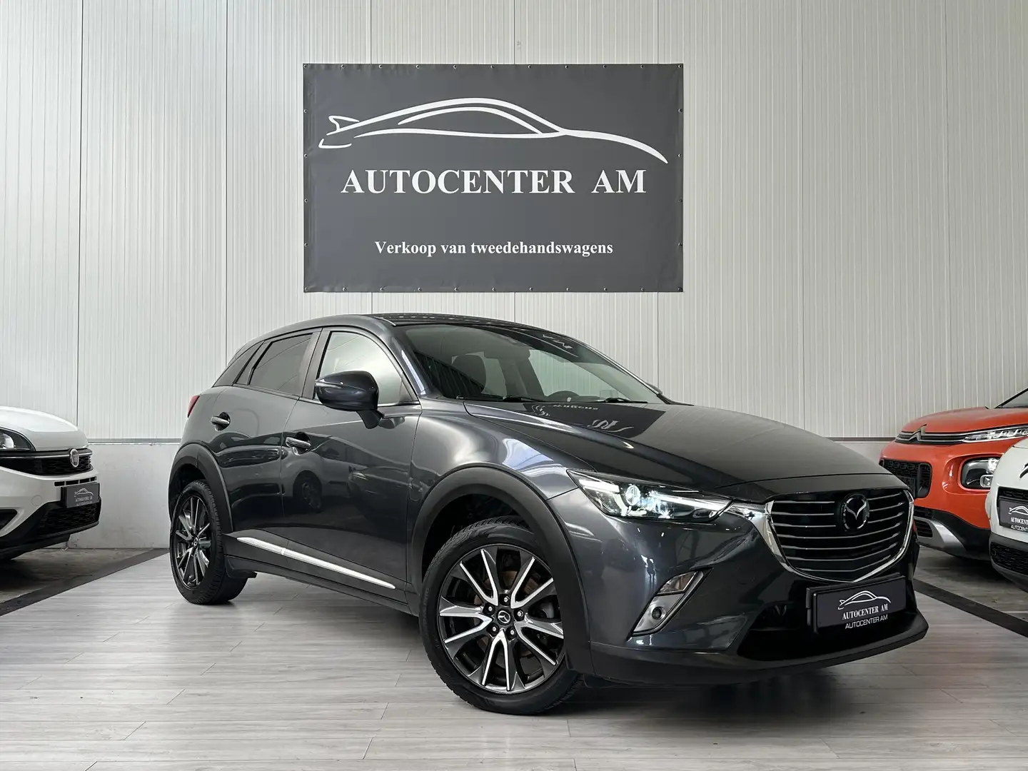 Mazda CX-3 SKYACTIV-D 105 FWD Sports-Line Head up* Cam * Gris - 1