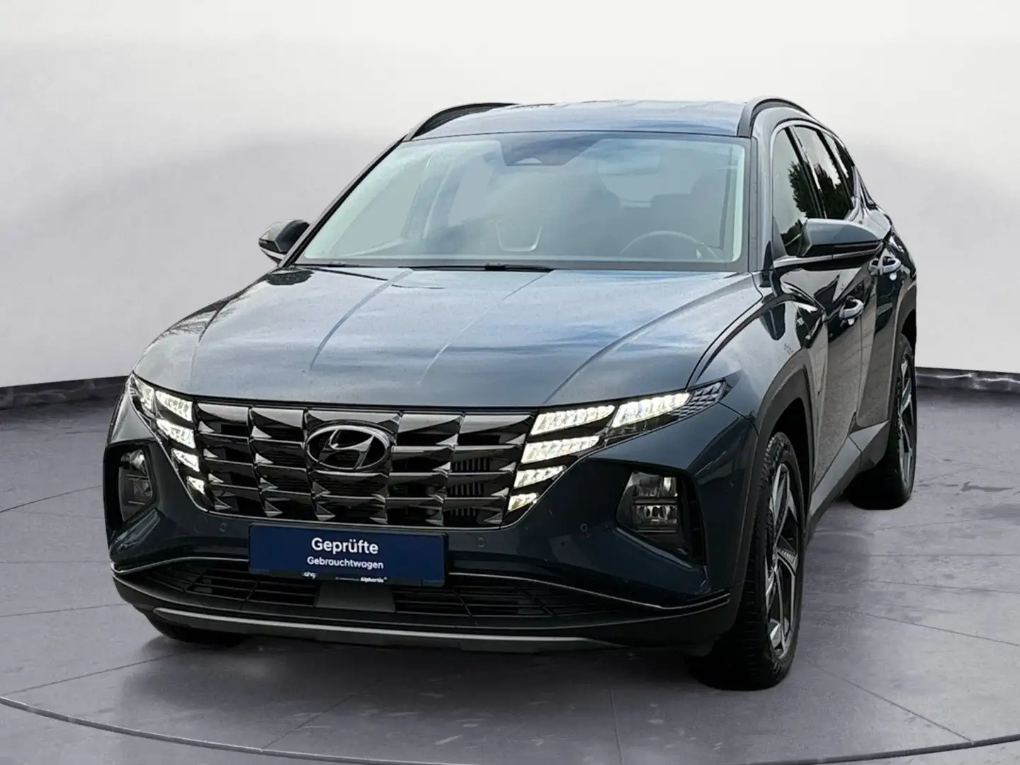 Hyundai TUCSON 1.6 T-GDI 48V Prime 4WD Navi Klima Leder Blau - 2