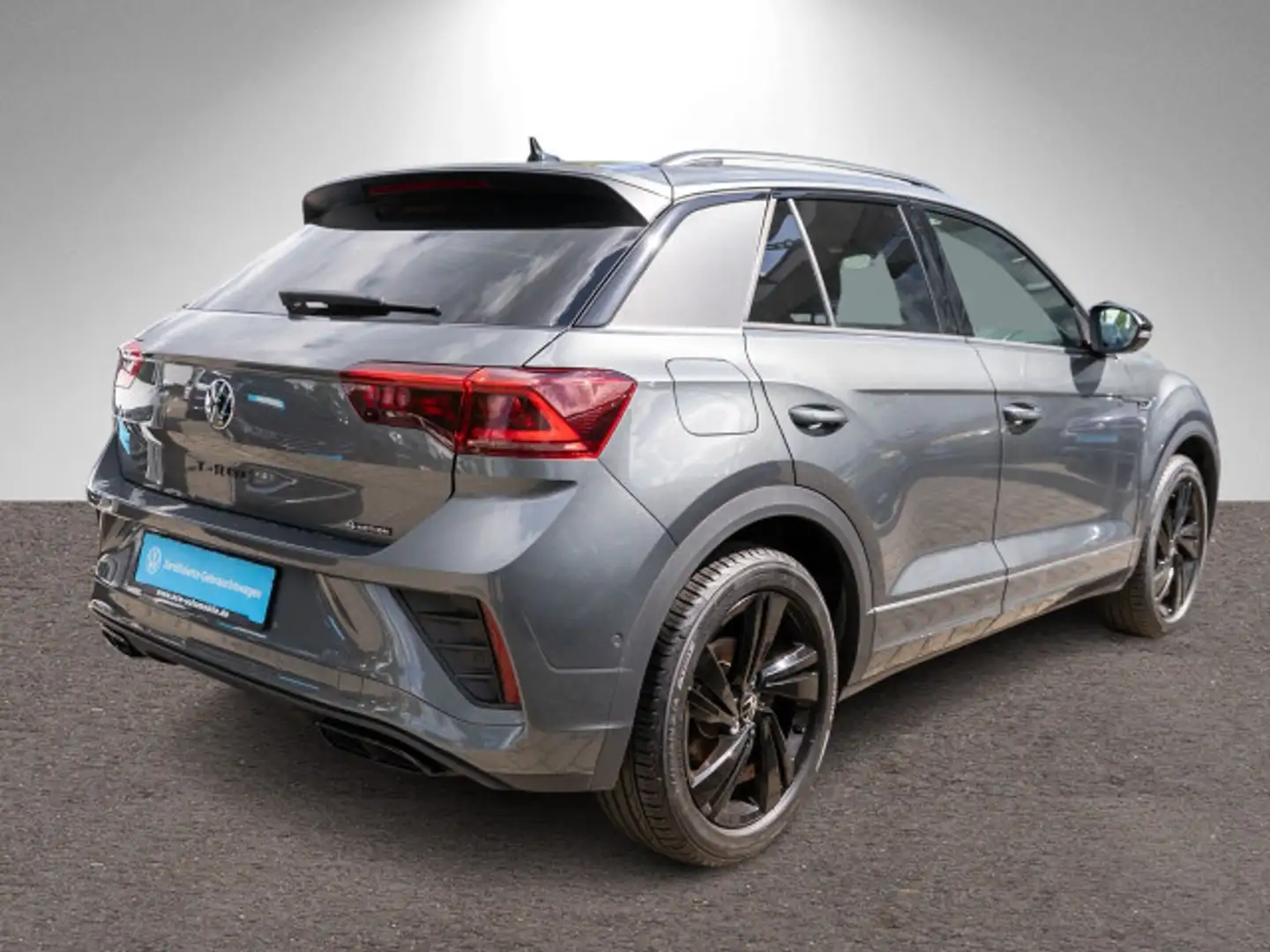 Volkswagen T-Roc T-ROC R-Line 4M 2.0 TDI DSG LED Navi Stdhzg AHK Gris - 2