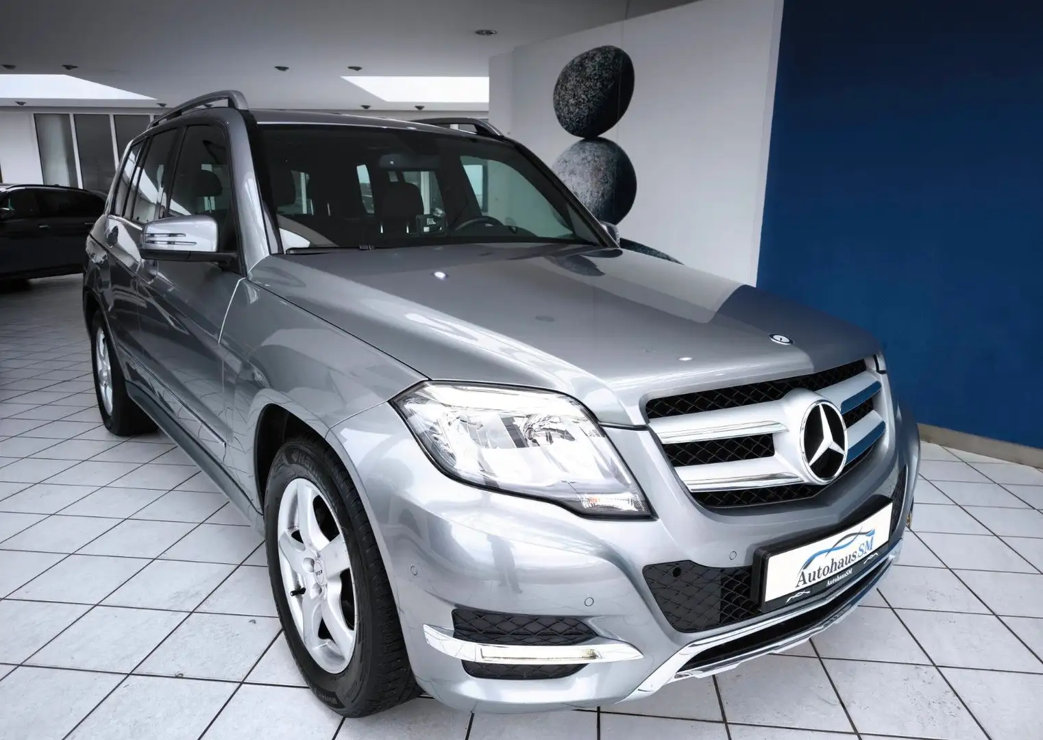 Mercedes-Benz GLK 350 *4Matic*8 Fach*Standheizung*Ahk* Silber - 1