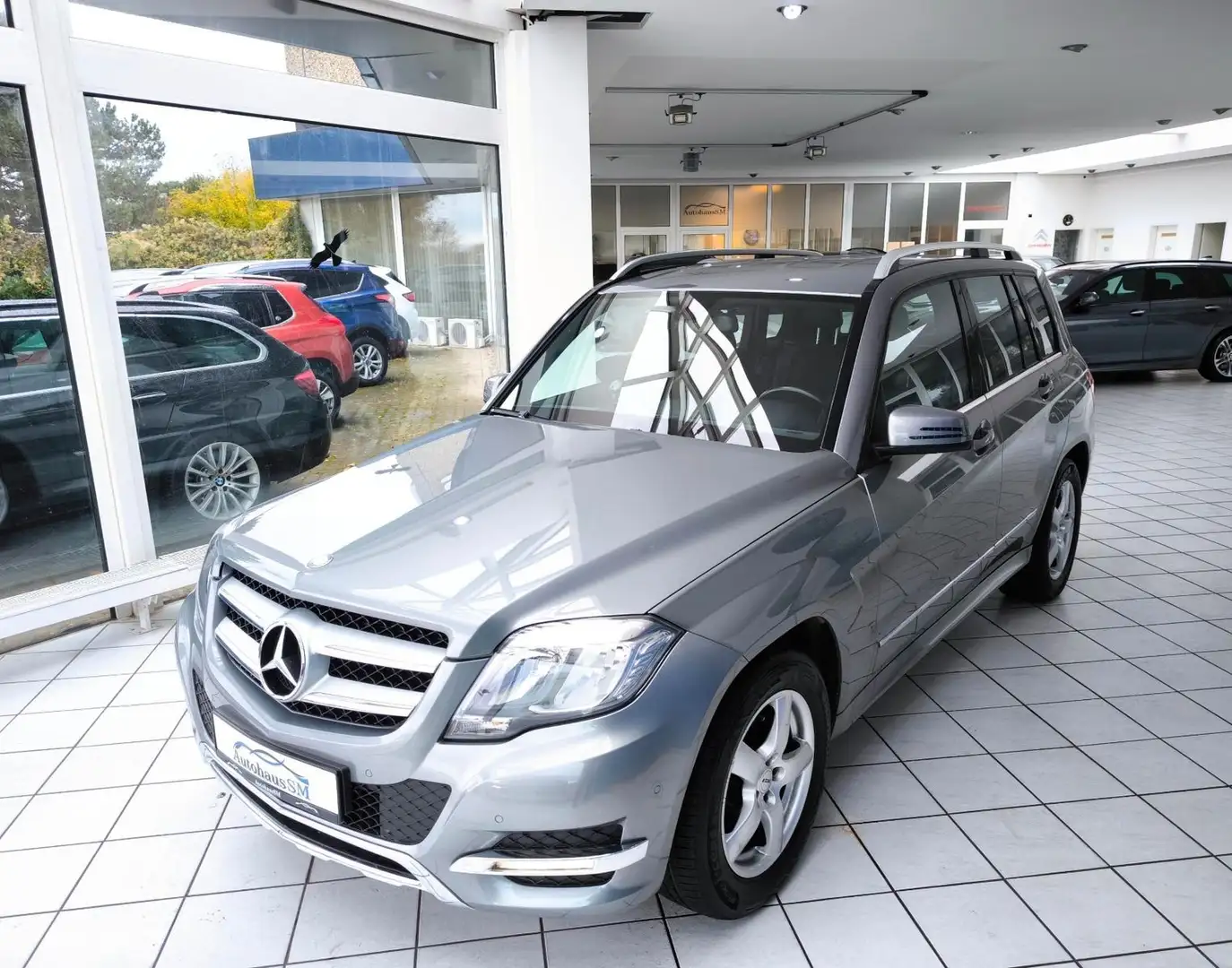Mercedes-Benz GLK 350 *4Matic*8 Fach*Standheizung*Ahk* Silber - 2
