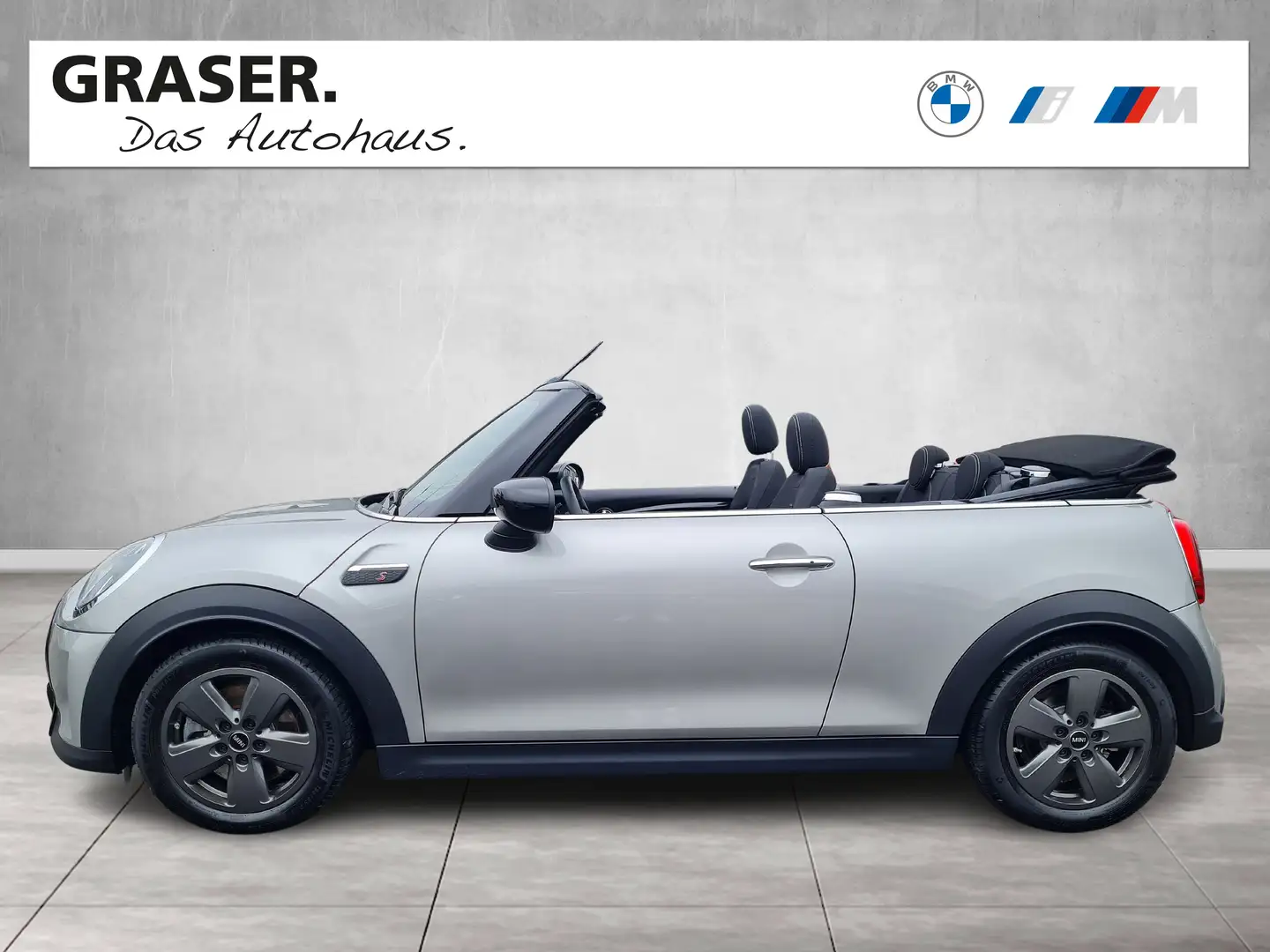 MINI Cooper S Cabrio Cooper S Cabrio DAB LED RFK Navi Komfortzg. Shz Šedá - 2