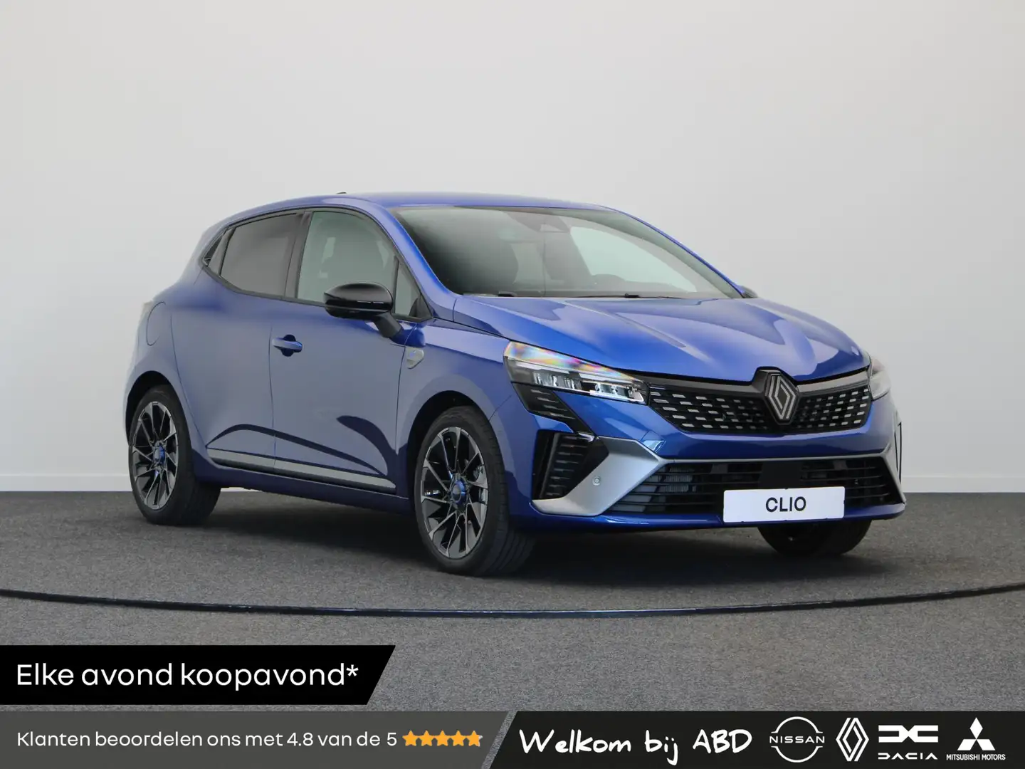 Renault Clio E-Tech Full Hybrid 145pk esprit Alpine | Digitaal Blauw - 1