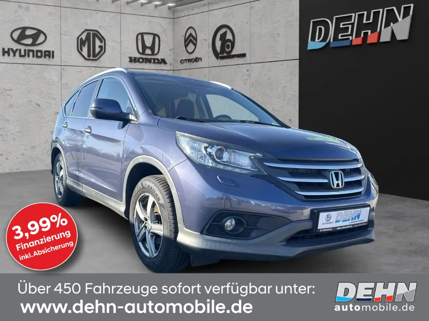 Honda CR-V 2.0 I-VTEC 4WD Lifestyle Bi-Xenon Kame. AHK Blu/Azzurro - 1
