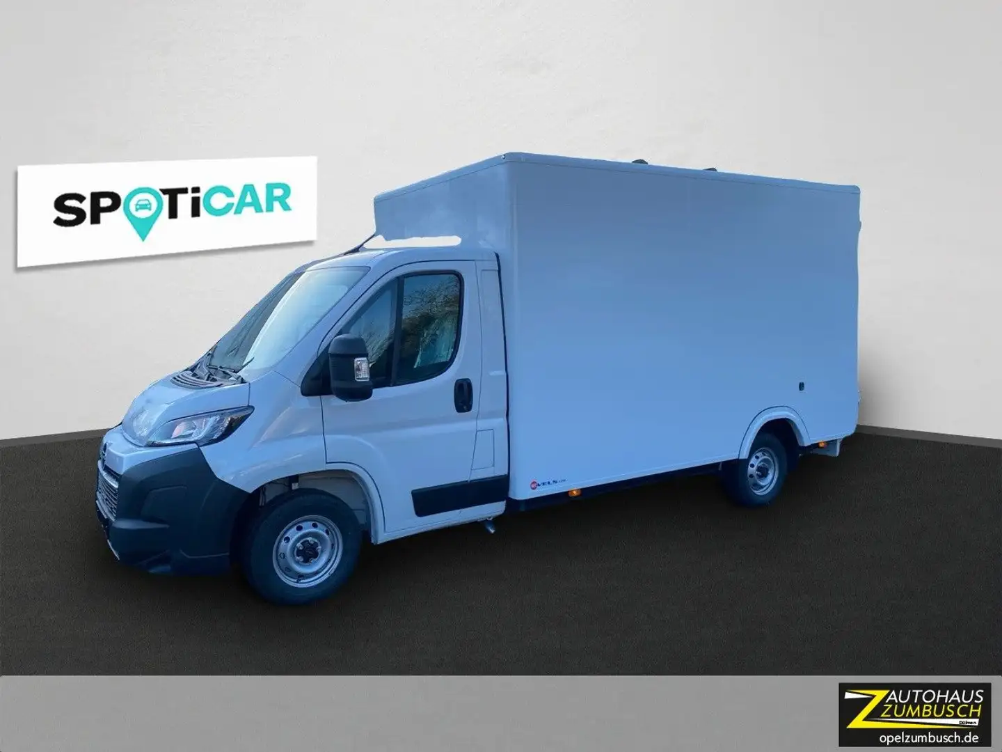 Opel Movano 3,5t L3 Evels Kofferaufbau Klima Blanco - 1