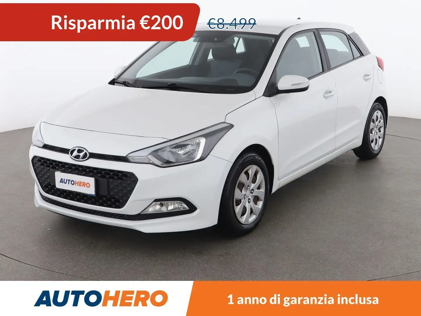Hyundai i20 1.2 Classic Weiß - 1