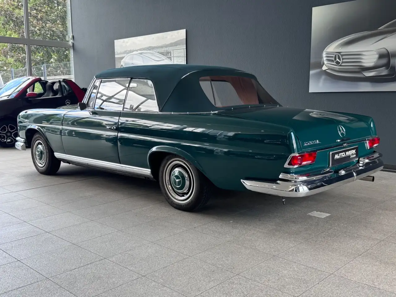 Mercedes-Benz 220 SEB C W111*1v21*RESTAURIERT*EINZELRÜCKSITZE, foto 5