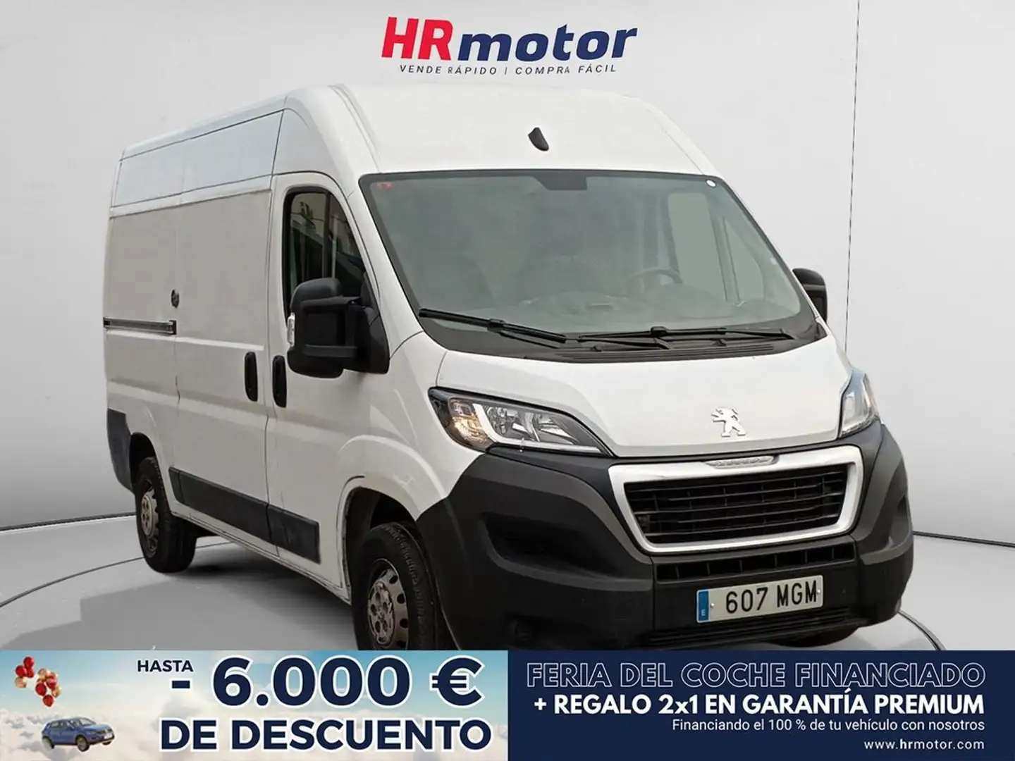Peugeot Boxer 335 2.2 BlueHDi L2H2 S&S Blanco - 1