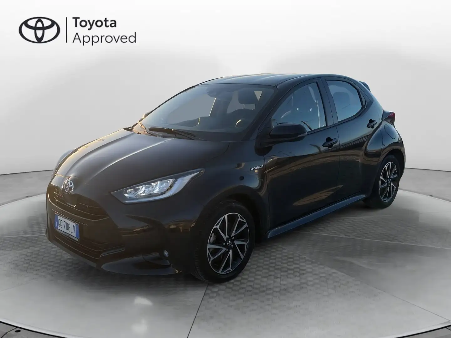 Toyota Yaris Yaris 1.5 Hybrid 5 porte Trend Nero - 1