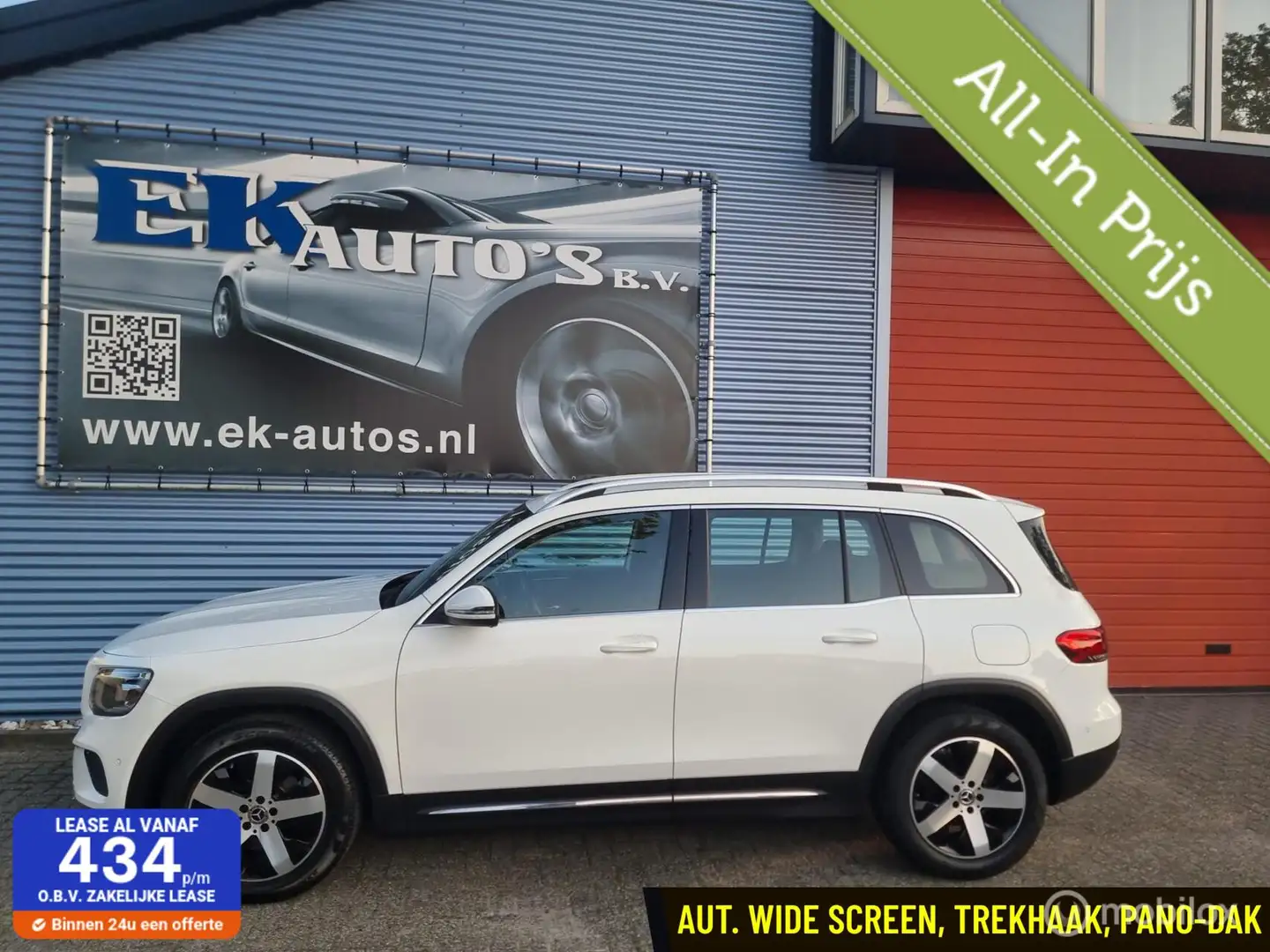 Mercedes-Benz GLB 200 Premium Aut-7 74000km, Topstaat. incl BTW Wit - 1