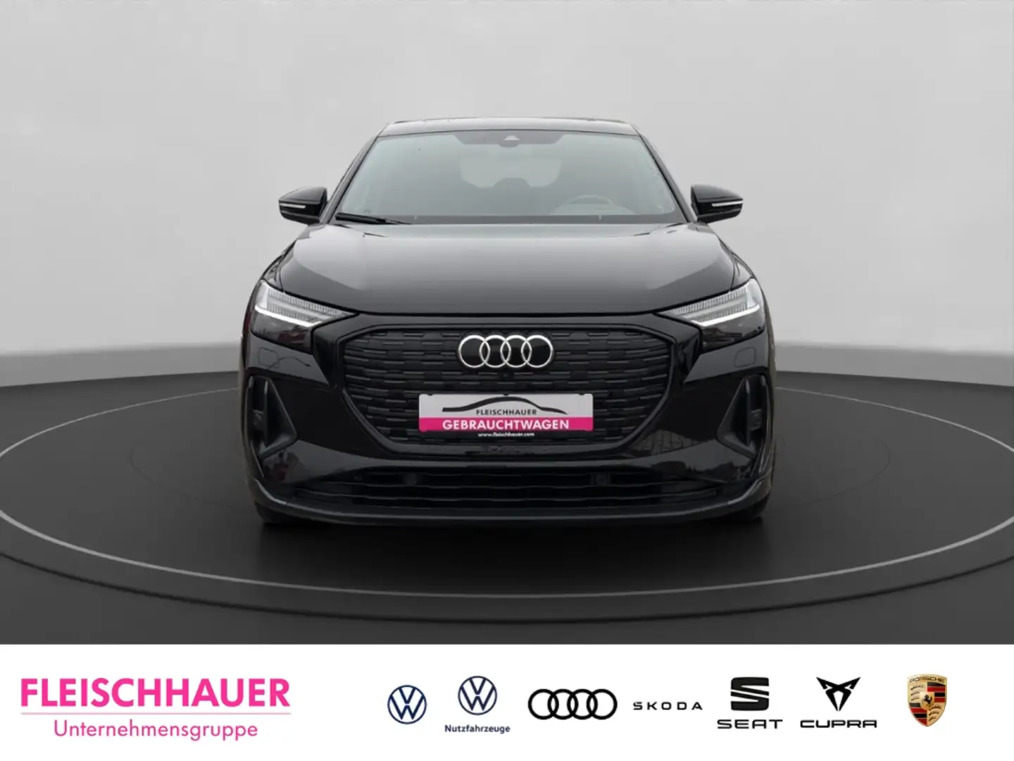 Audi Q4 e-tron Sportback 35 2x S-line Matrix-LED Panoramadach Schwarz - 2