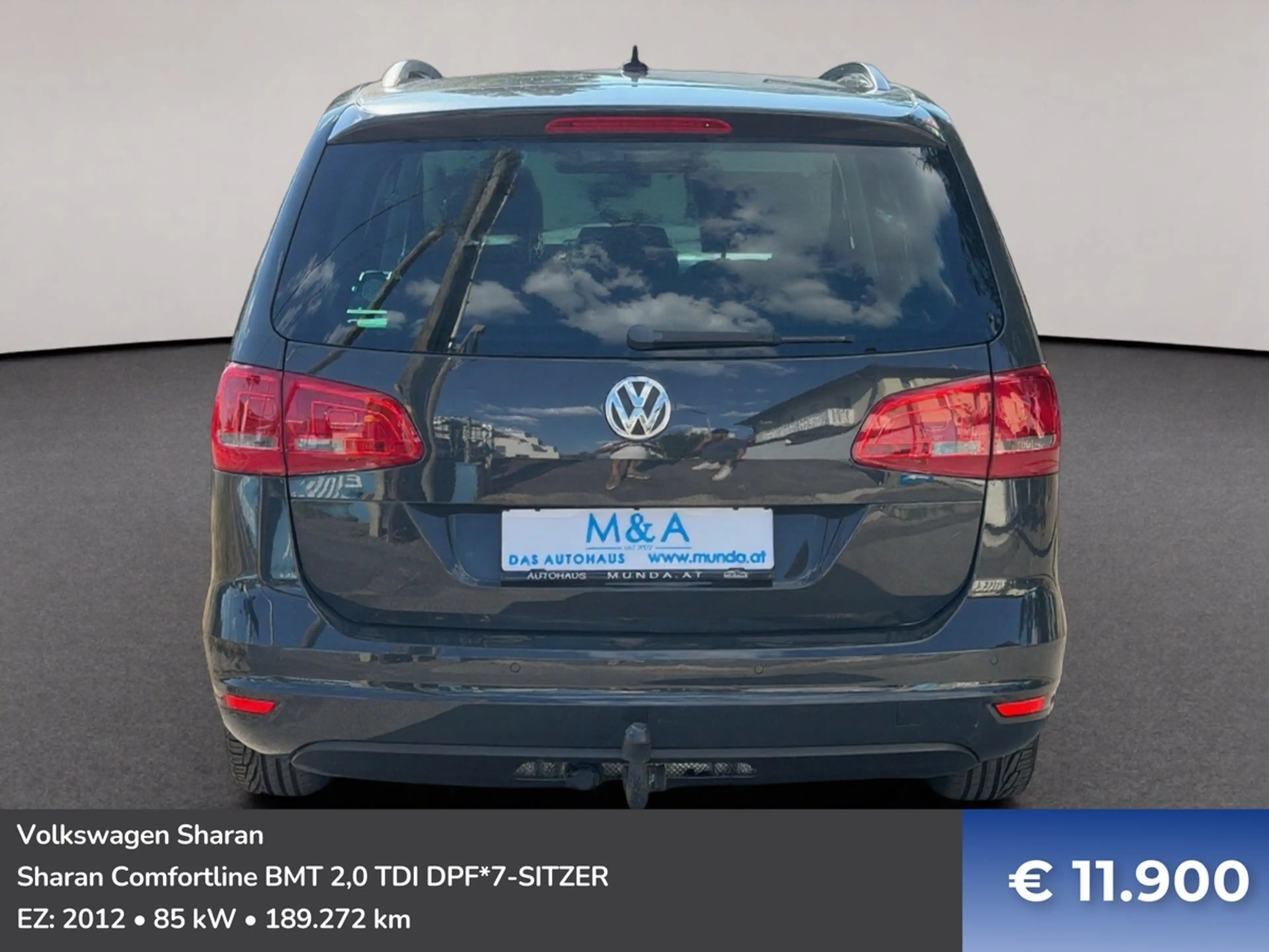 Volkswagen Sharan Sharan Comfortline BMT 2,0 TDI DPF*7-SITZER — photo 5