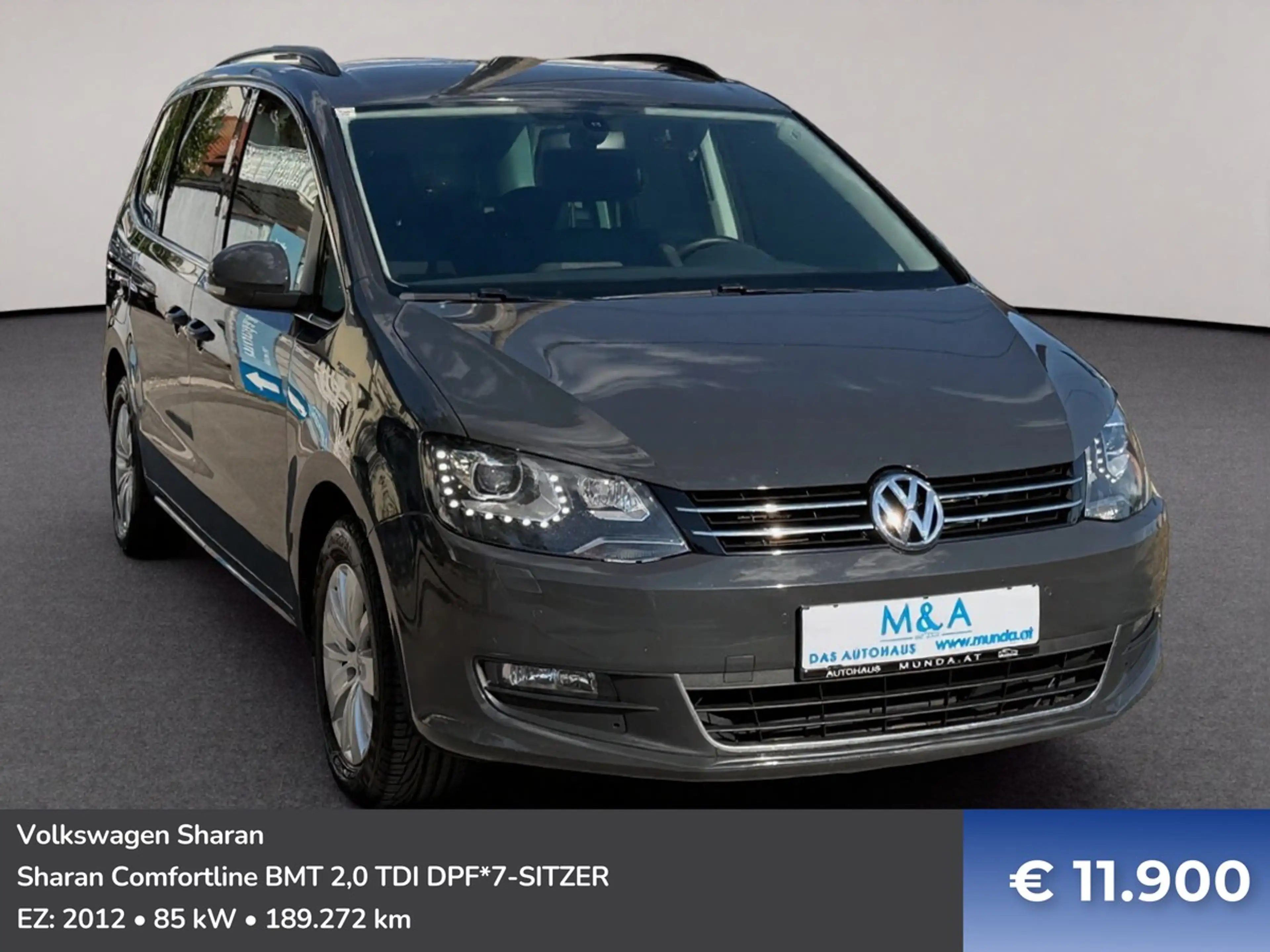 Volkswagen Sharan Sharan Comfortline BMT 2,0 TDI DPF*7-SITZER — photo 3