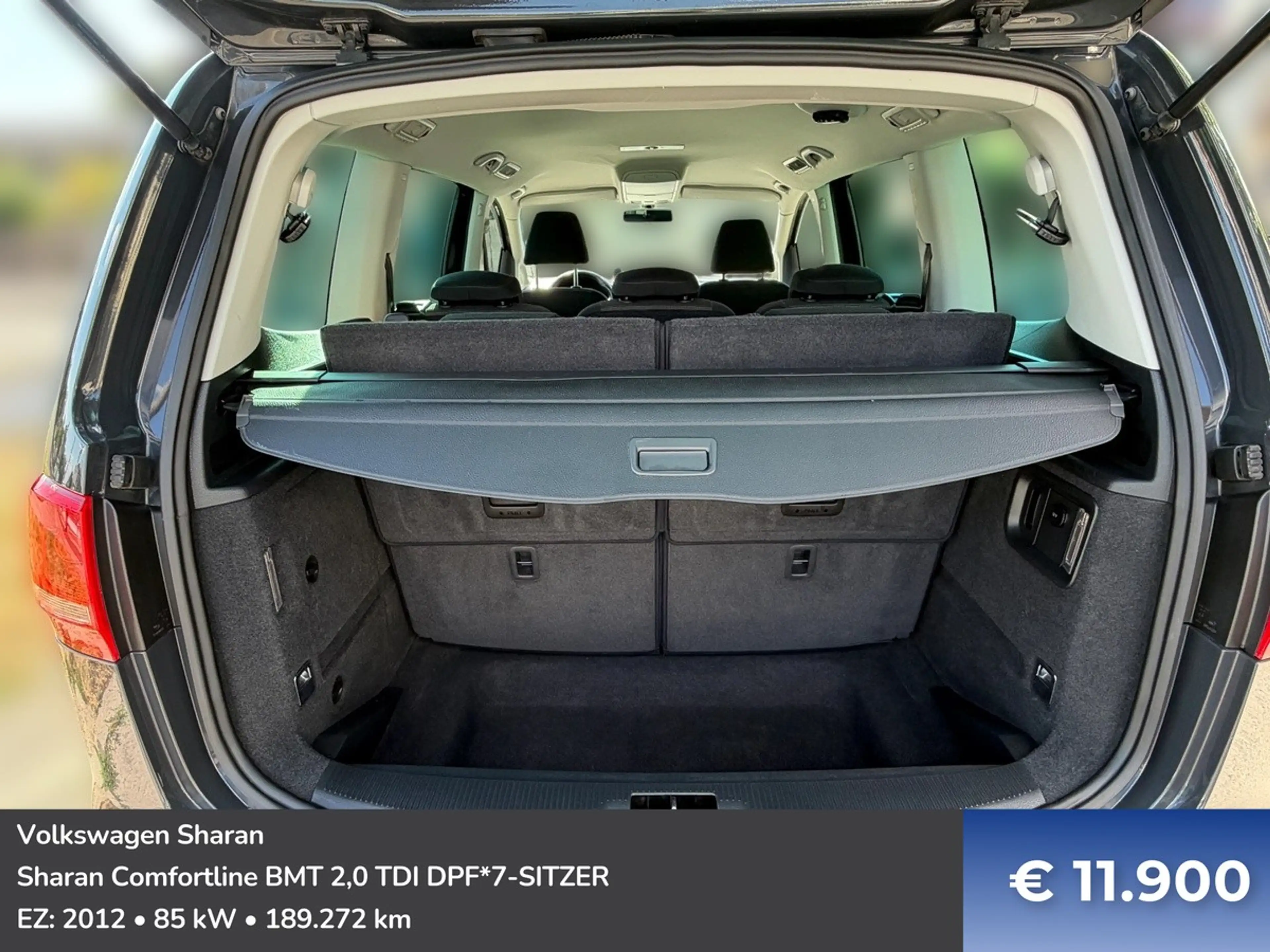 Volkswagen Sharan Sharan Comfortline BMT 2,0 TDI DPF*7-SITZER — photo 8