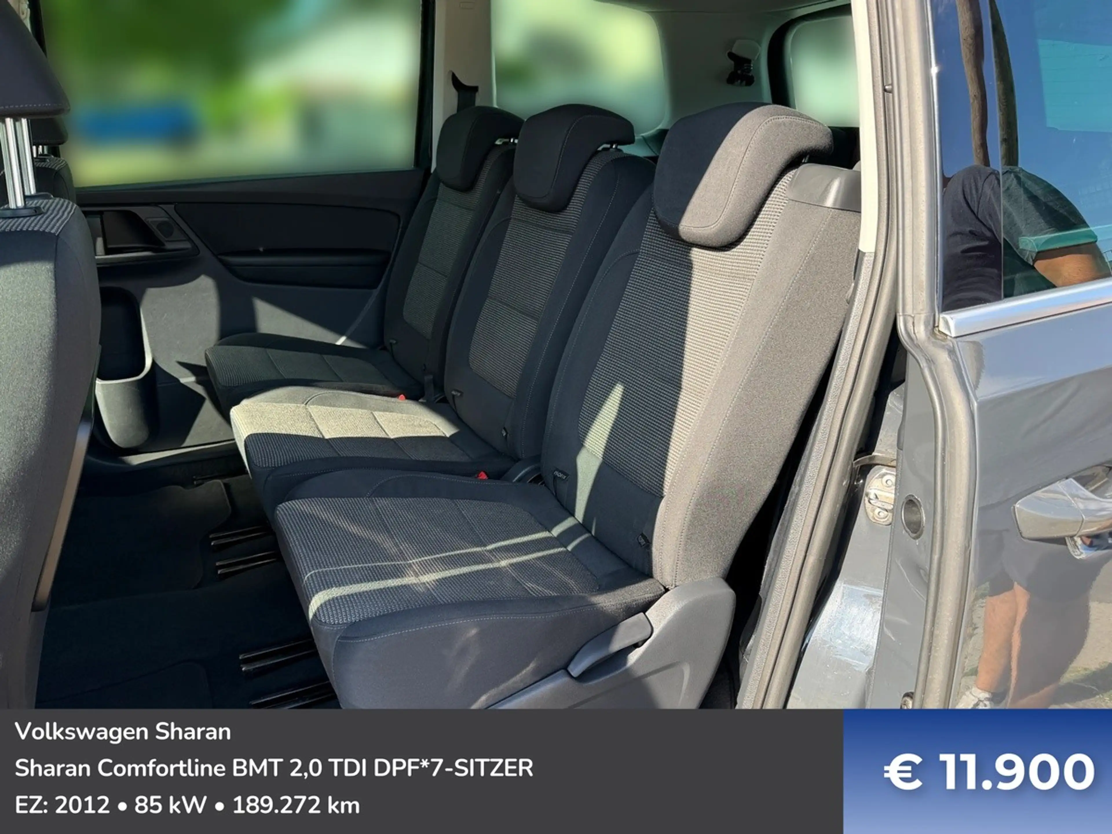 Volkswagen Sharan Sharan Comfortline BMT 2,0 TDI DPF*7-SITZER — photo 15