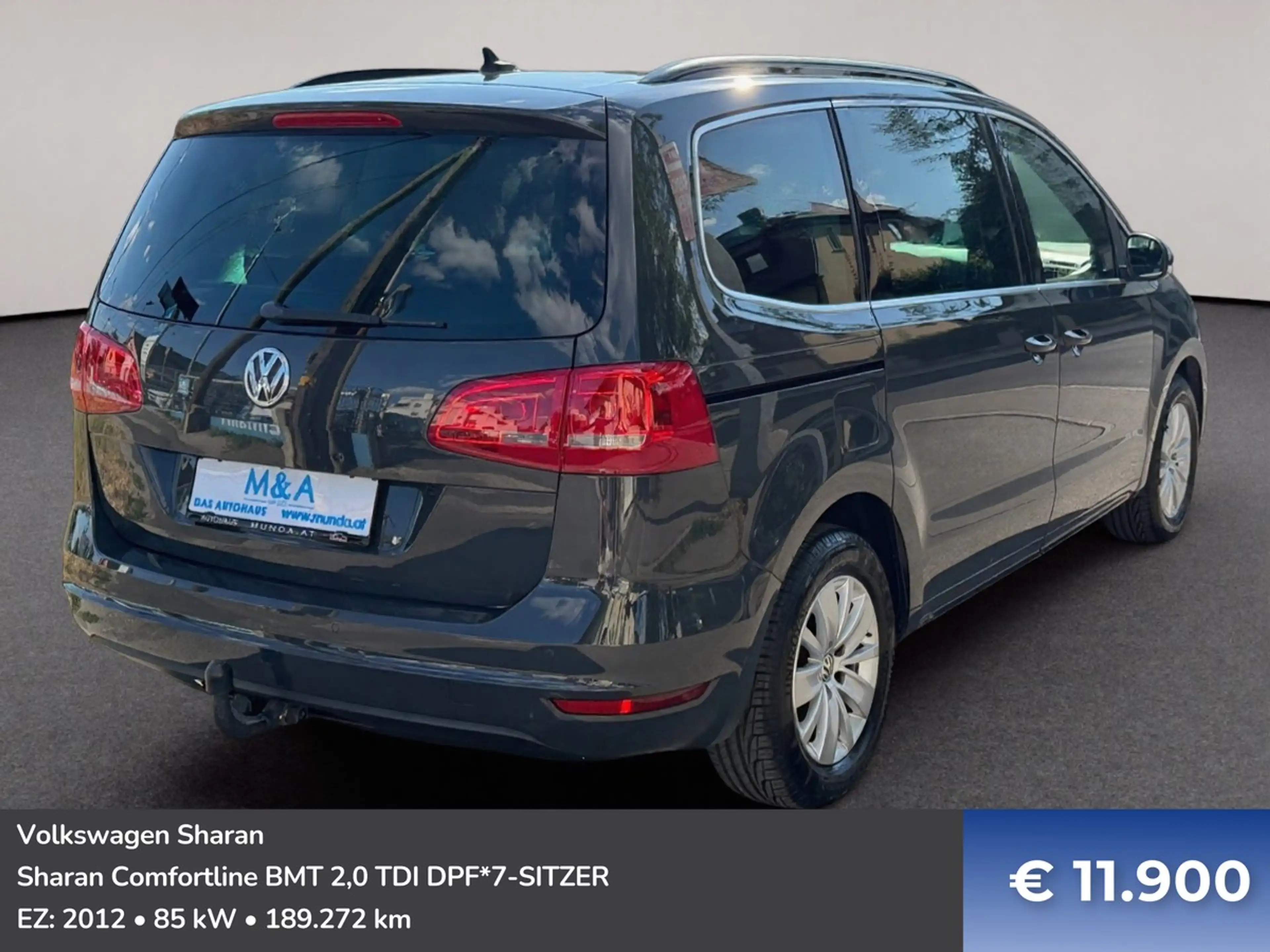 Volkswagen Sharan Sharan Comfortline BMT 2,0 TDI DPF*7-SITZER — photo 4