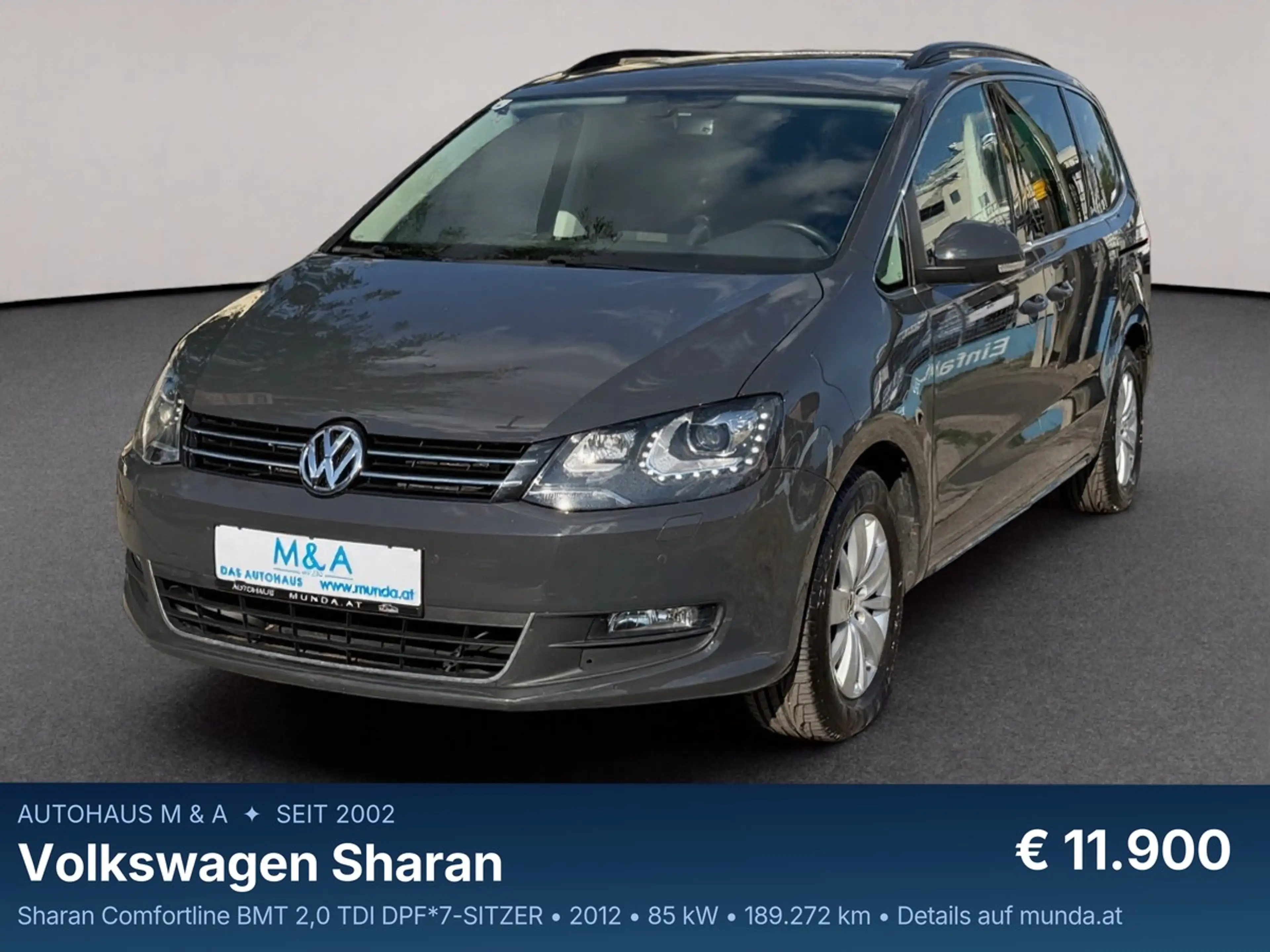 Volkswagen Sharan Sharan Comfortline BMT 2,0 TDI DPF*7-SITZER