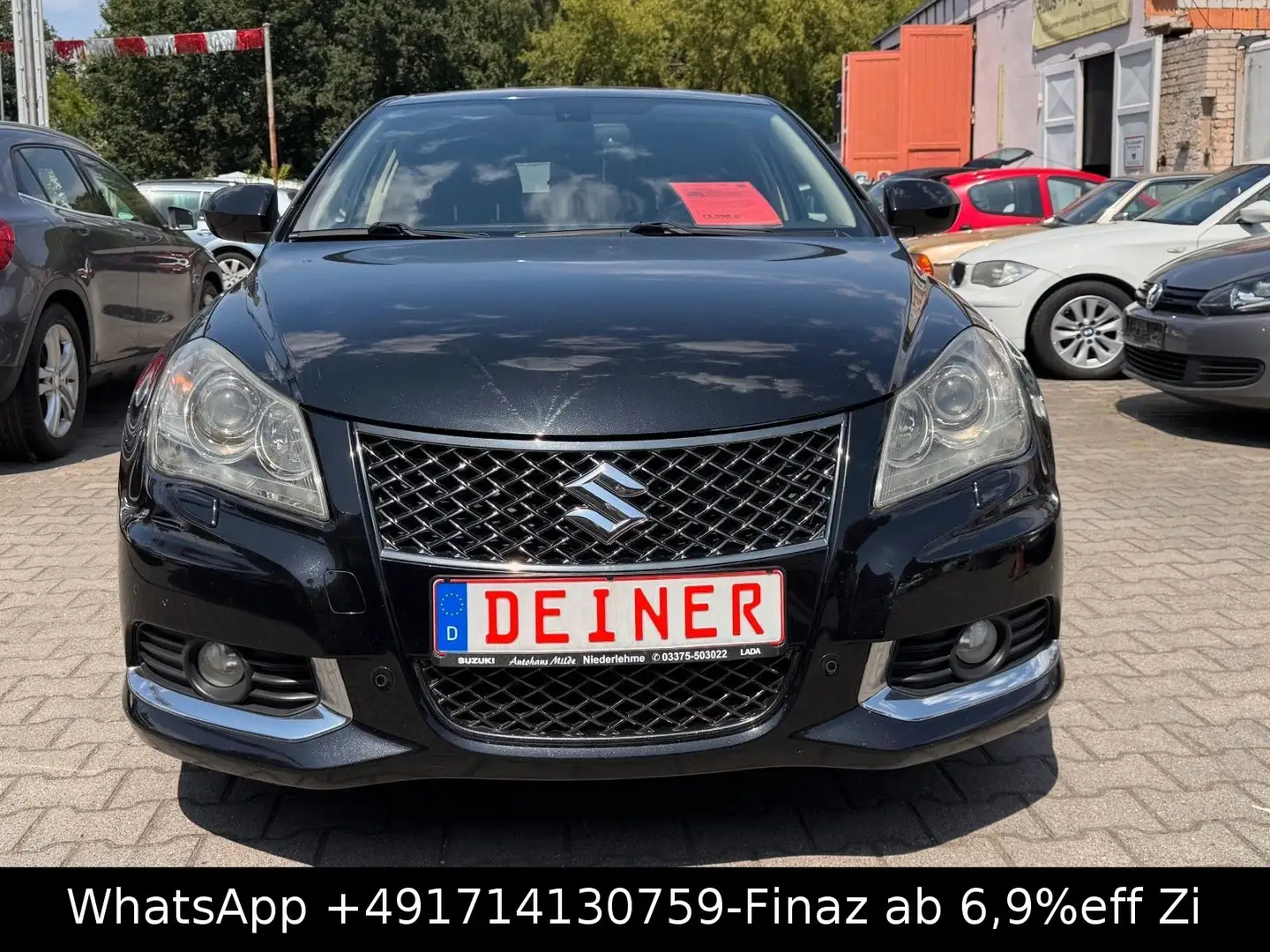 Suzuki Kizashi Sport 4x4-AUTO-KLIMA-LEDER-PDC-SHZ-XENON Nero - 2
