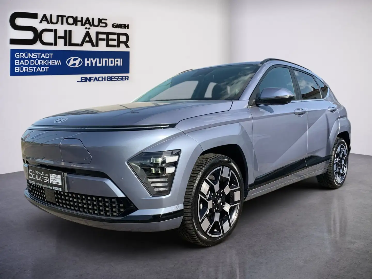 Hyundai KONA KONA Prime Elektro 65,4 kWh BOSE Sitz 19Zoll Blau - 1