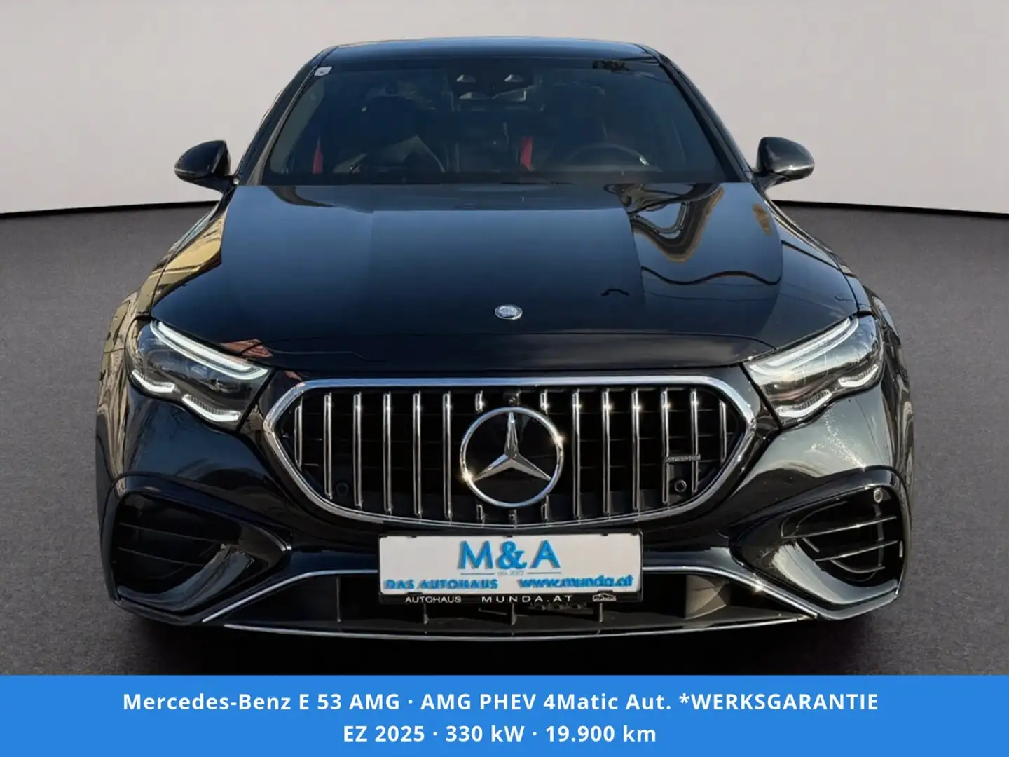 Mercedes-Benz E 53 AMG AMG PHEV 4Matic Aut. *WERKSGARANTIE Schwarz - 2
