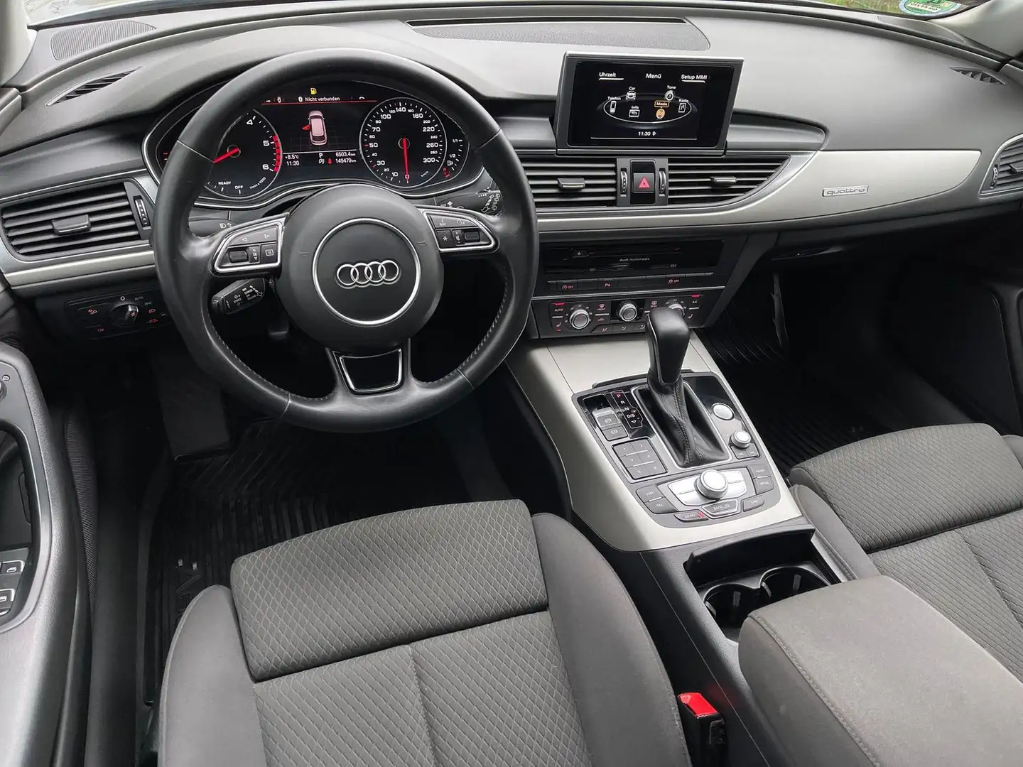 Audi A6 2.0 TDI quattro S line+AHK+Xenon+PDC+Tempomat Grau - 2