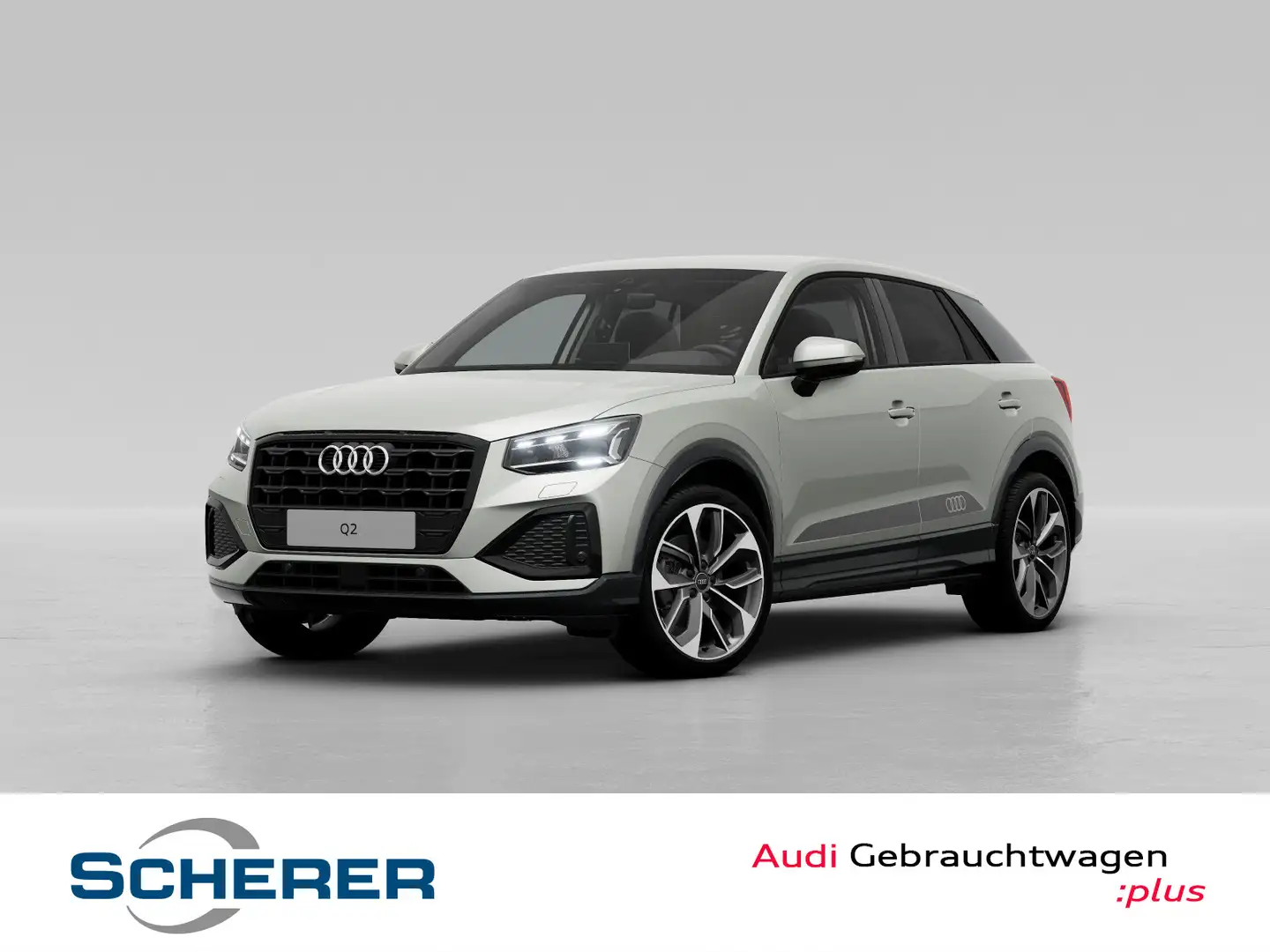 Audi Q2 Advanced 35 TFSI S tronic MATRIX AHK NAVI OPT Silber - 1