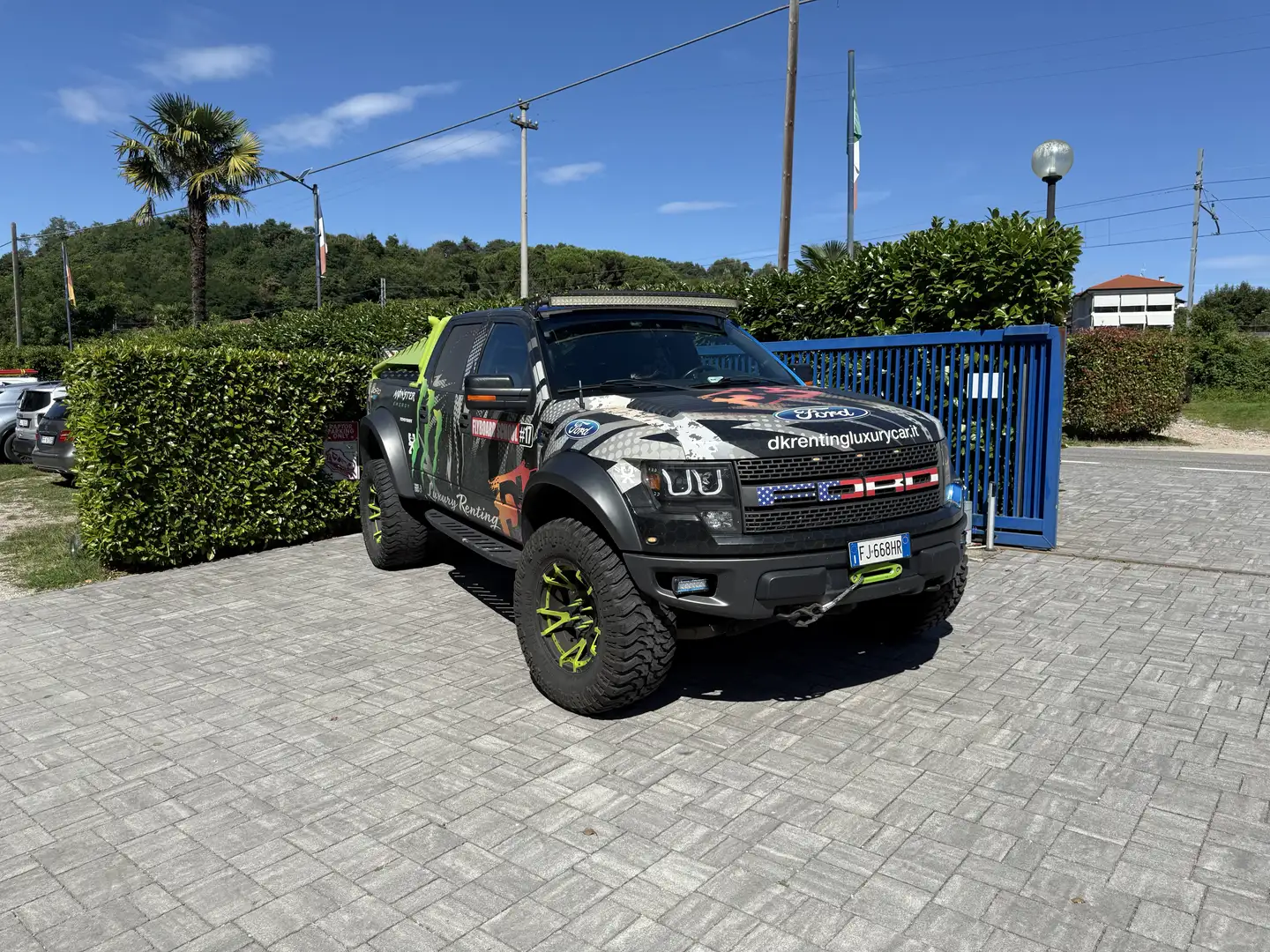 Ford F 150 raptor wide Mavi - 1