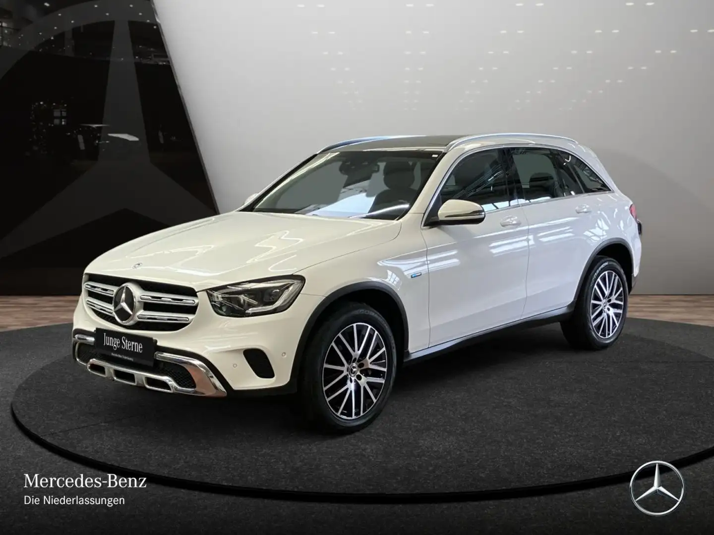 Mercedes-Benz GLC 300 e 4M PANO+MULTIBEAM+KAMERA+HUD+SPUR+TOTW Blanc - 2