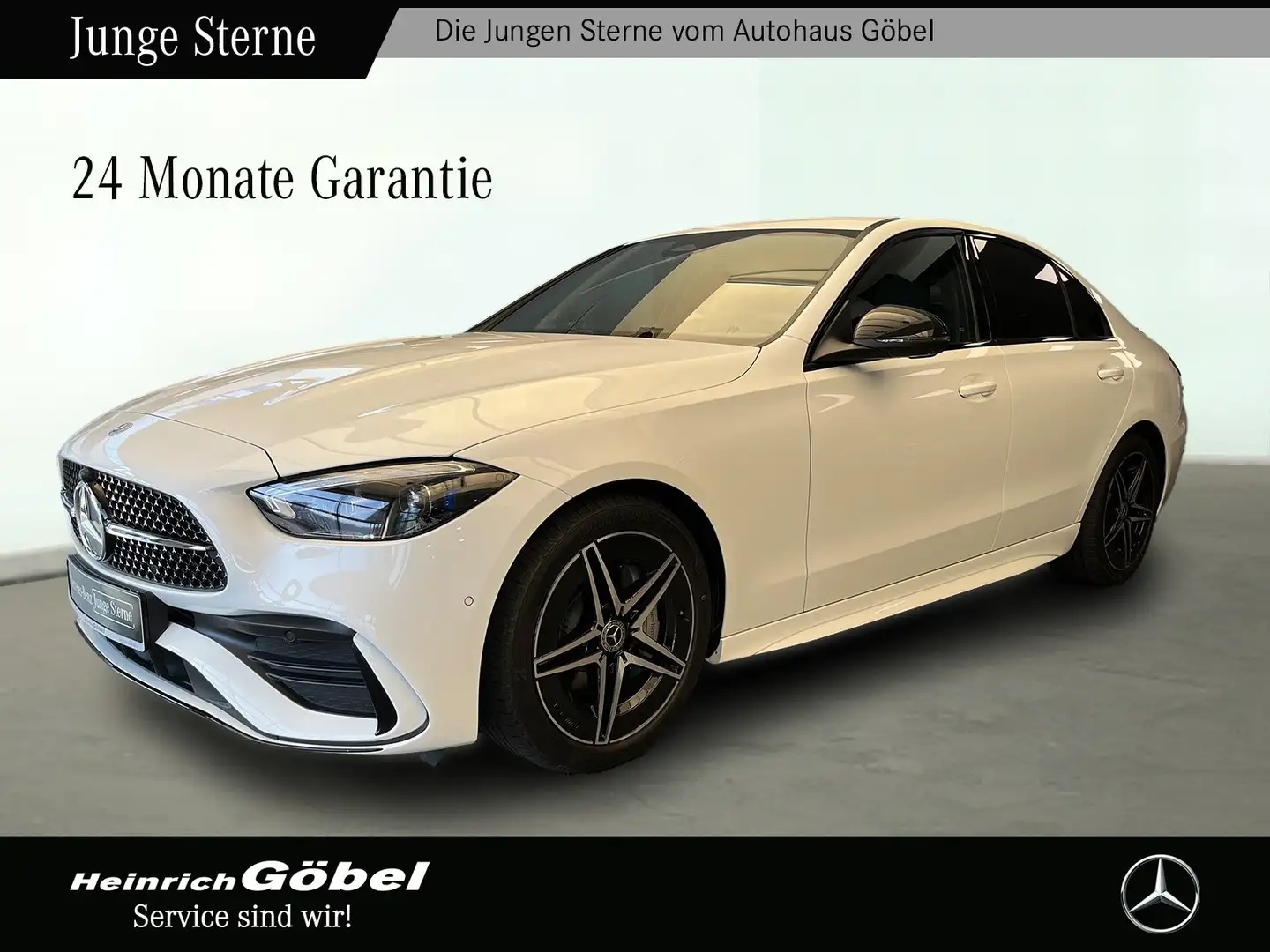 Mercedes-Benz C 200 EDITION-AMG+DIGITAL.L+360°+NIGHT+MEMORY Weiß - 1