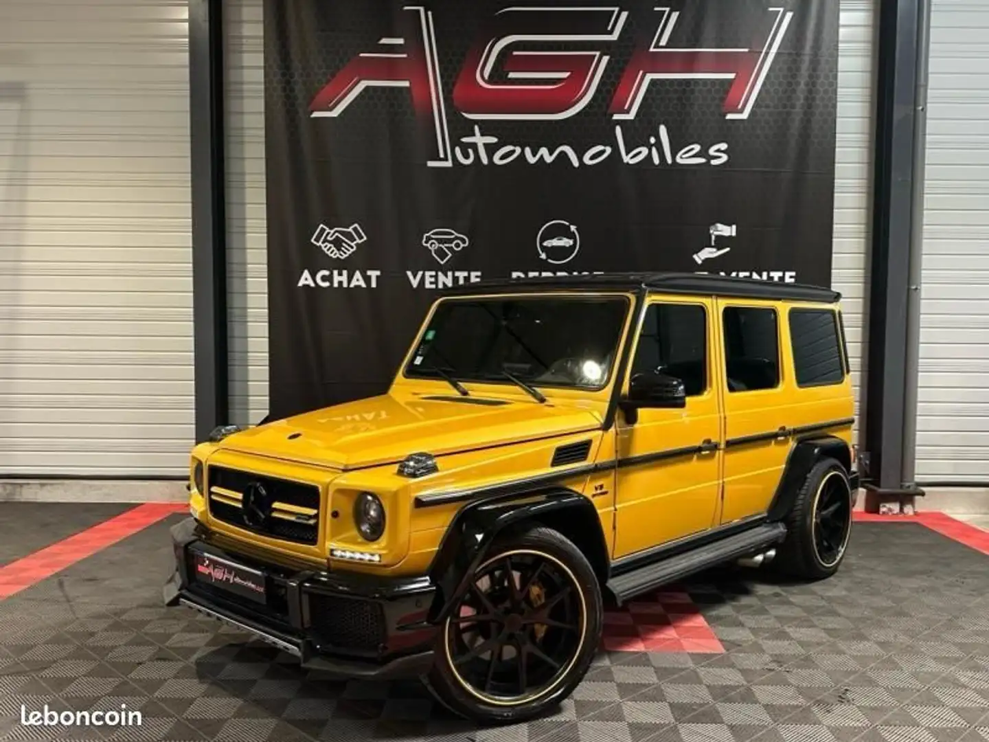 Mercedes-Benz G 63 AMG 571ch Break Long 7G-Tronic Speedshift %2B Jaune - 1