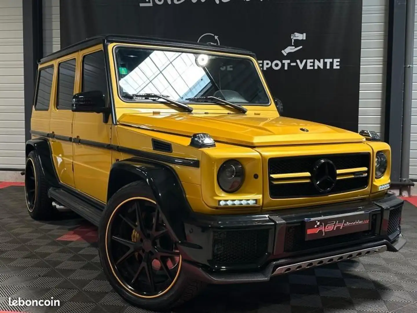 Mercedes-Benz G 63 AMG 571ch Break Long 7G-Tronic Speedshift + Jaune - 2