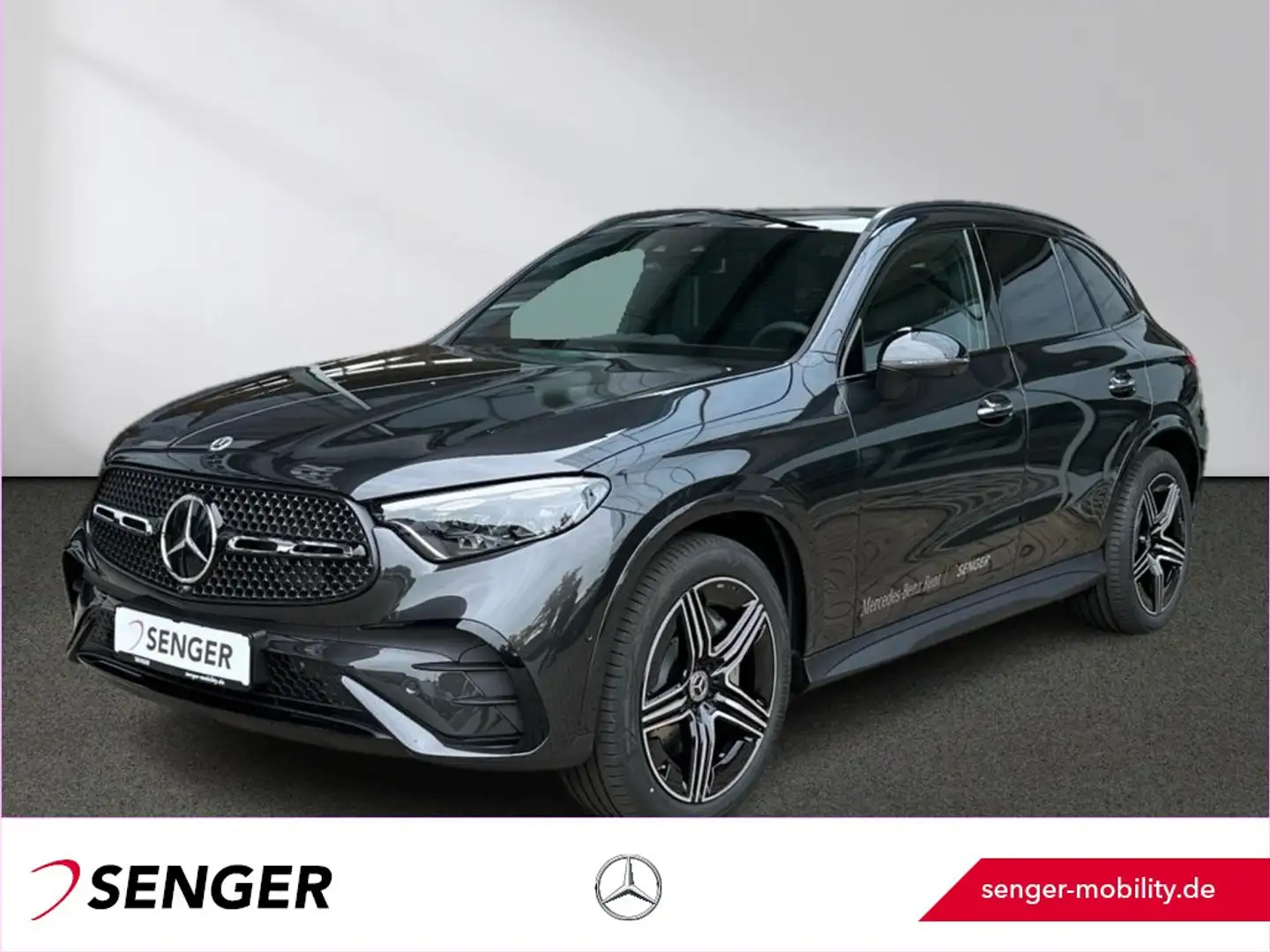 Mercedes-Benz GLC 450 d 4M AMG Line Night Panorama AHK 360°K. Grau - 1