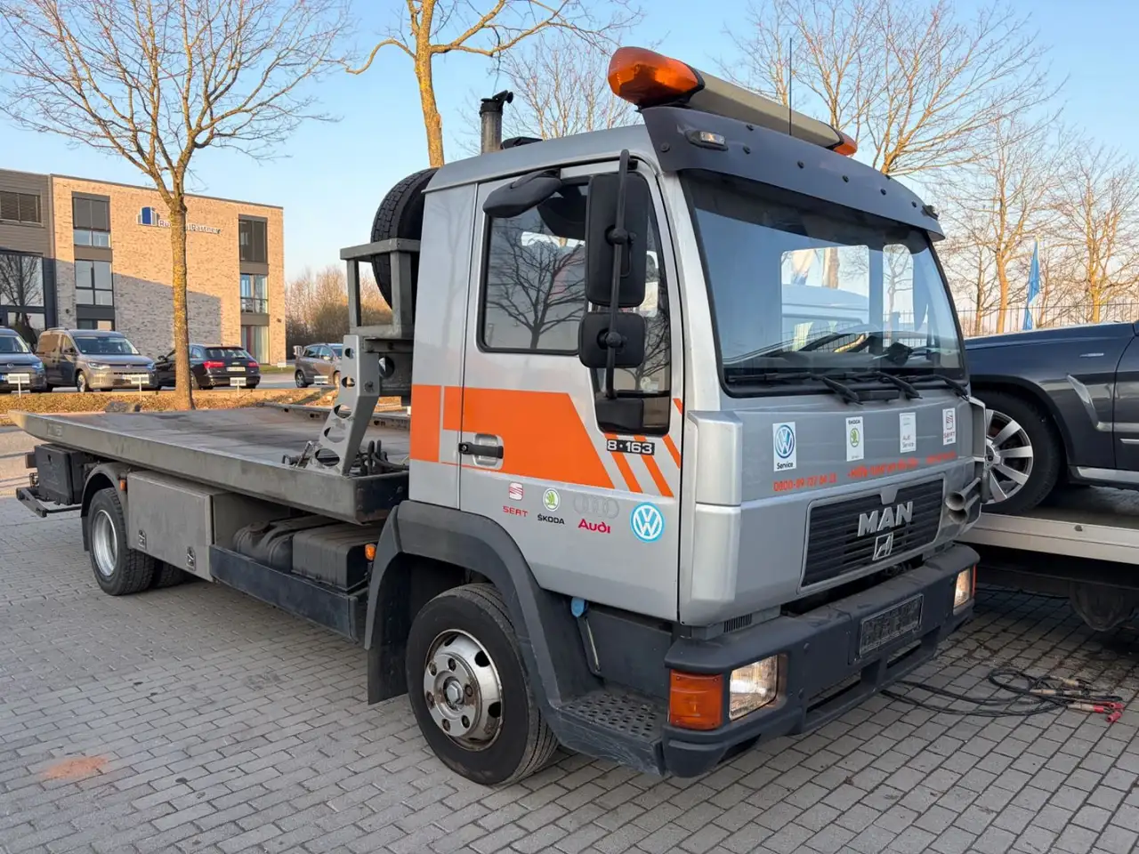 MAN 8.153 4.6 L Hydr. Hubbrille AHK 2.Hand, foto 3