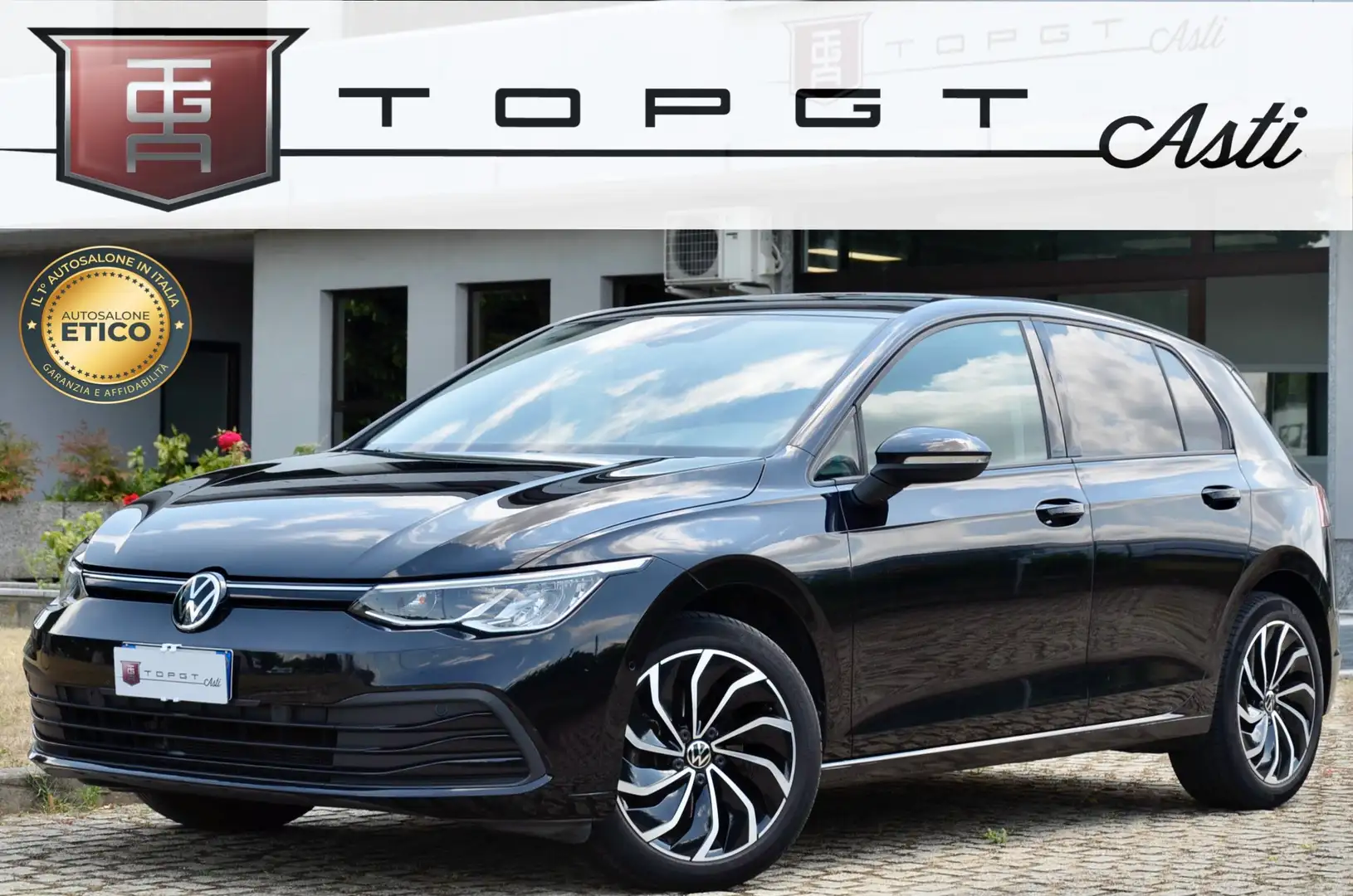 Volkswagen Golf Golf 2.0 tdi Style 115cv GARANZIA UFF VW, PERMUTE Nero - 1