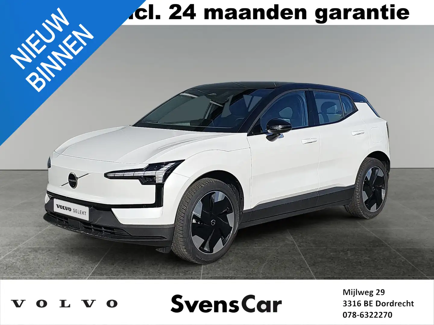 Volvo EX30 Single Motor Extended Range Plus 69 kWh | Trekhaak Weiß - 1