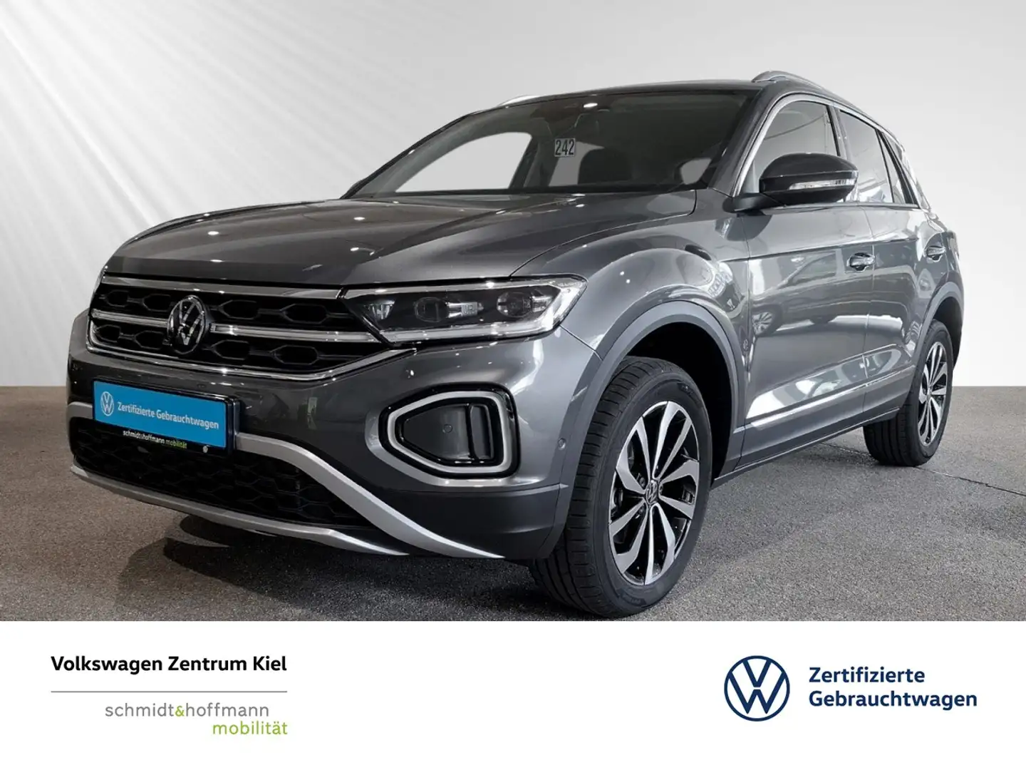 Volkswagen T-Roc Style 1.5 TSI SITZHZ+ACC+PDC+RFK+CARPLAY Klima Gris - 1