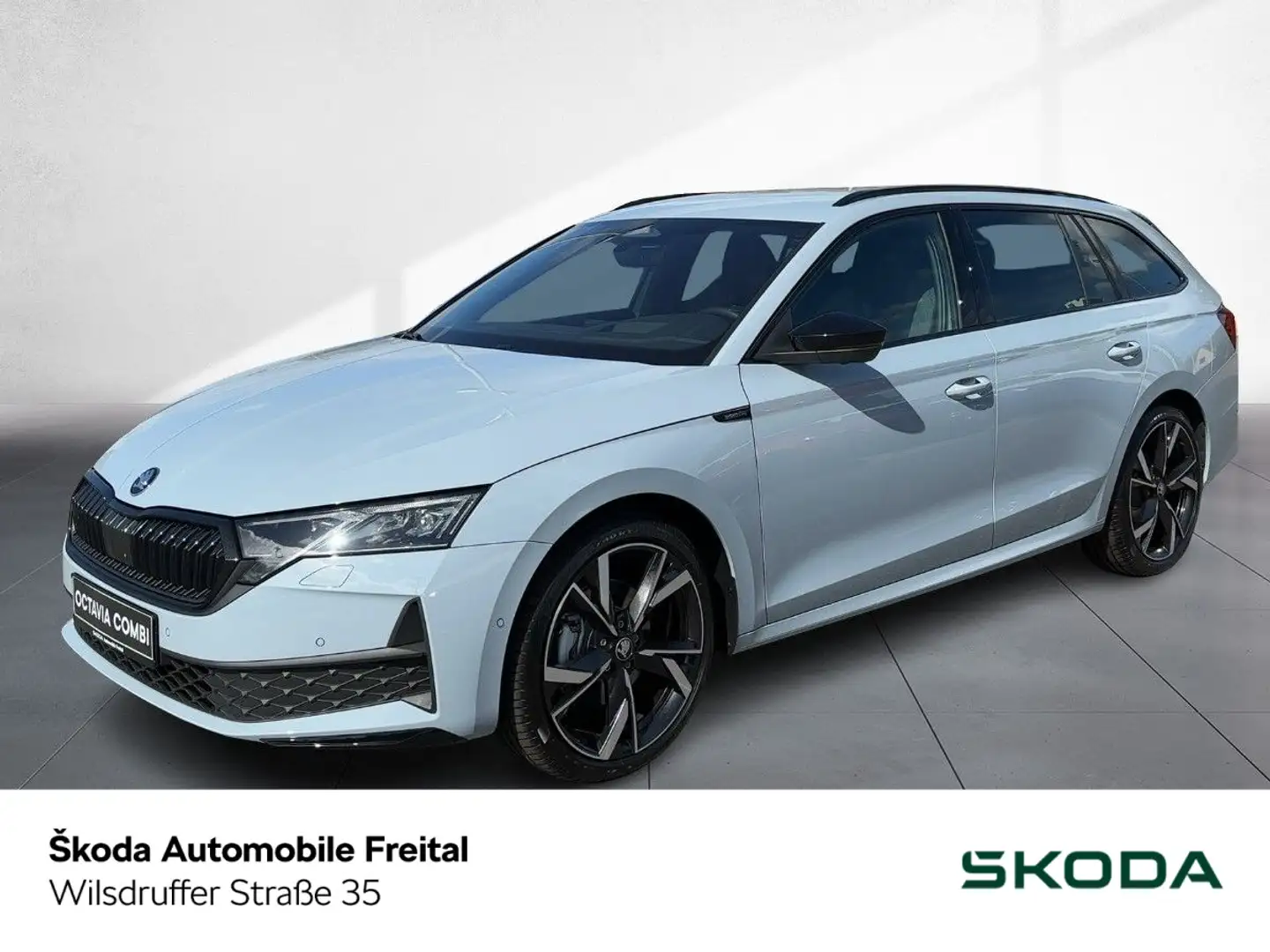 Skoda Octavia Combi SPORTLINE 2,0 TDI DSG *STANDHEITZ* Gris - 1