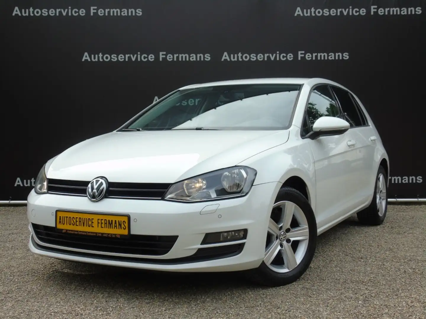 Volkswagen Golf 7 1.2TSI COMFORTINE - 2013 - 5DRS - AIRCO - PDC Weiß - 1