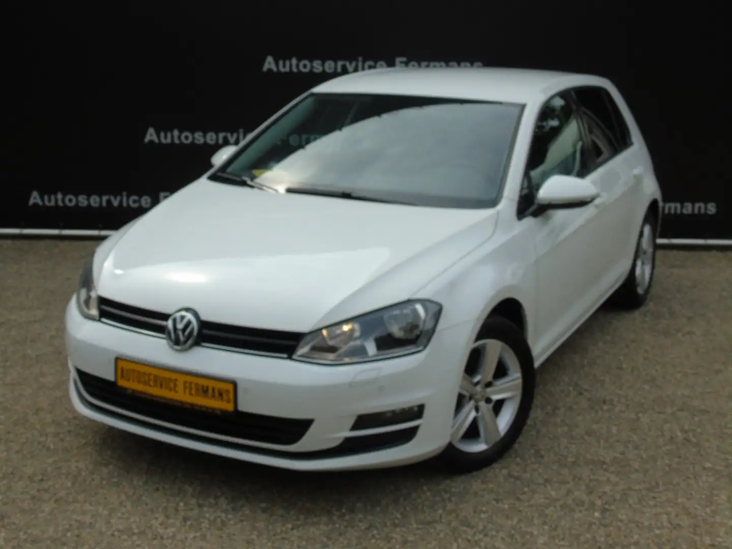 Volkswagen Golf 7 1.2TSI COMFORTINE - 2013 - 5DRS - AIRCO - PDC Weiß - 2