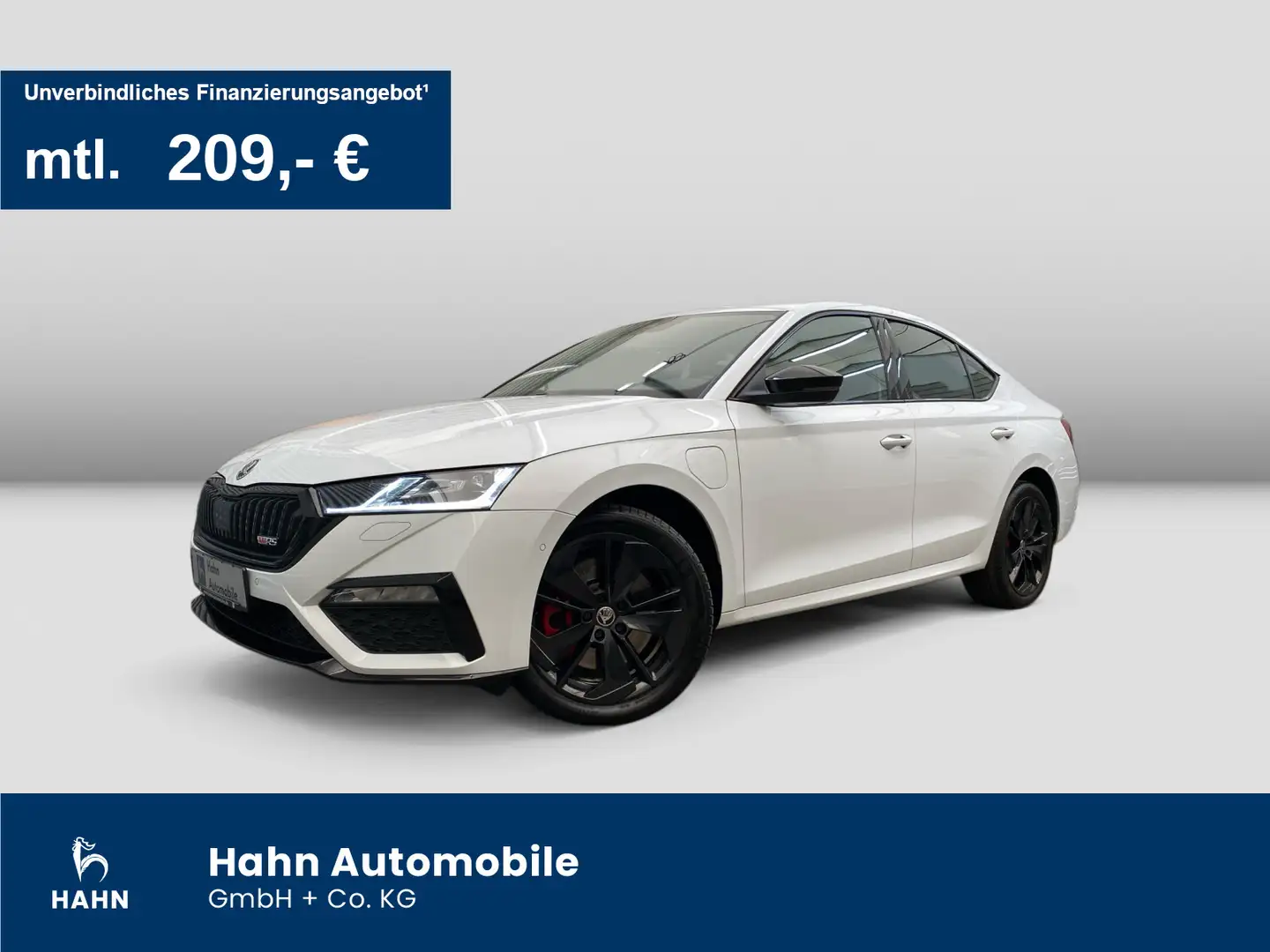 Skoda Octavia 1.4TSI iV DSG RS Matrix APP CAM Sitzhzg Weiß - 1