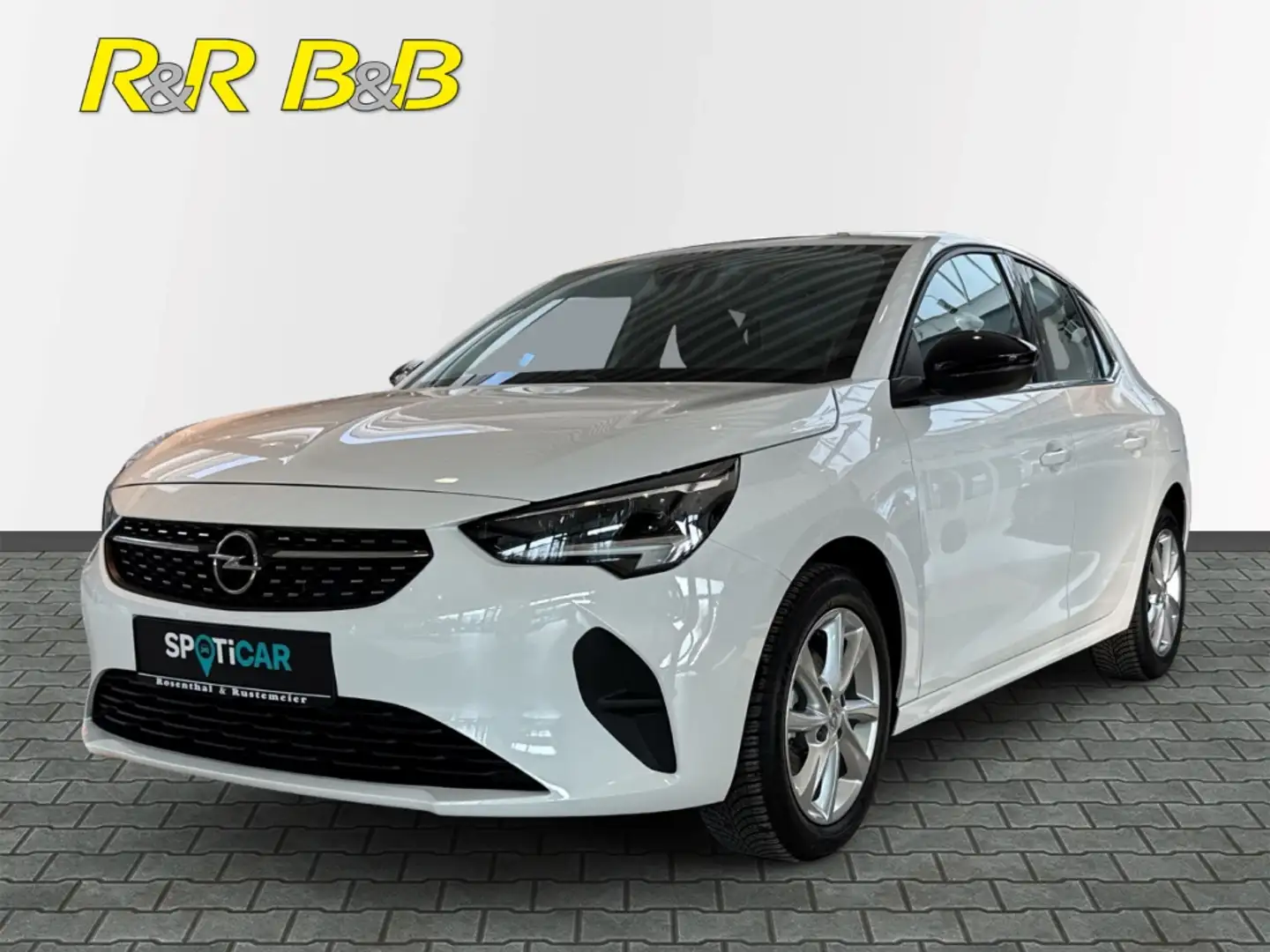 Opel Corsa F Elegance 1.2 SHZ+LHZ+CARPLAY+DAB+BT+PDC+ALLWETTE Weiß - 1
