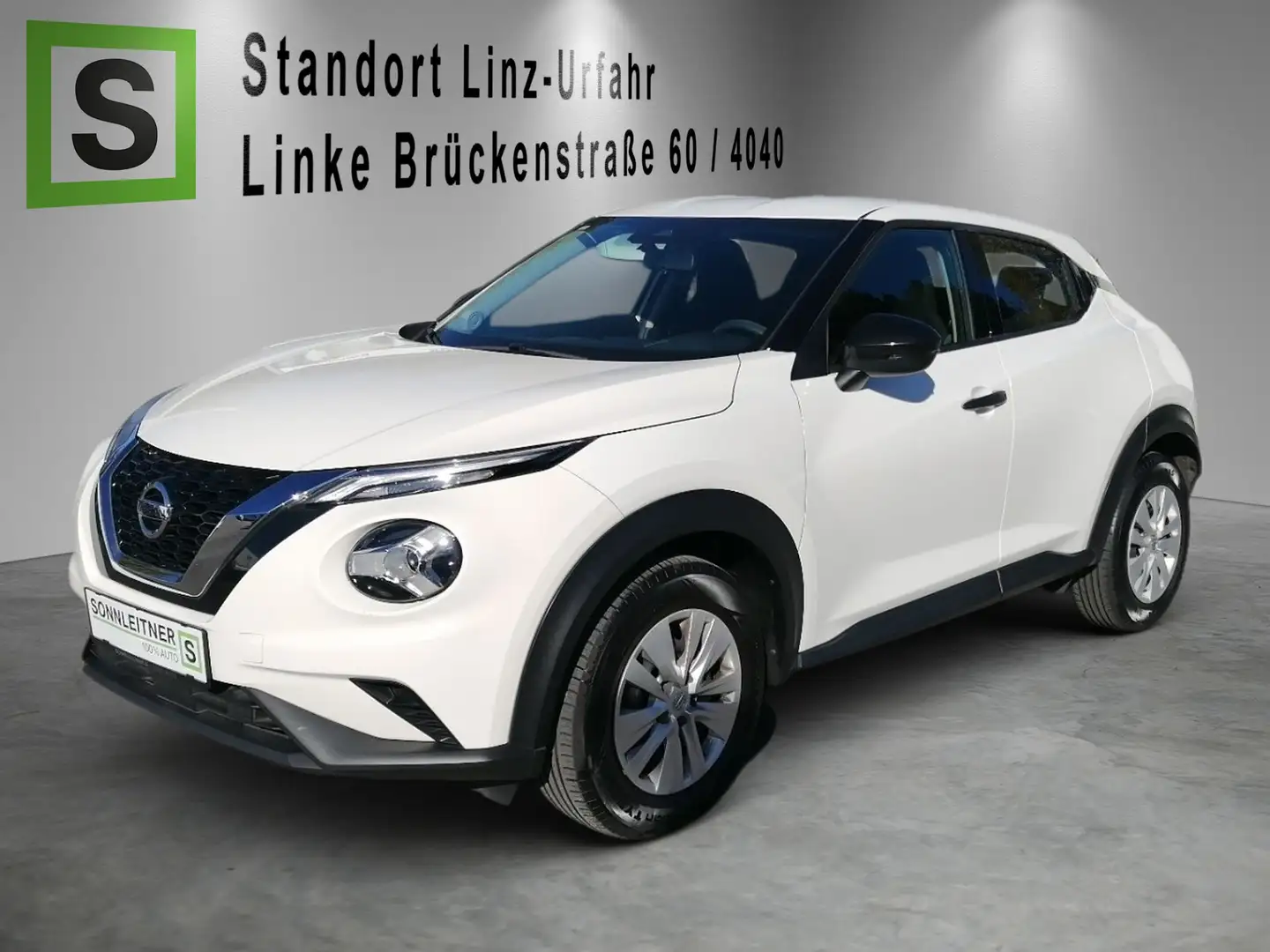 Nissan Juke JUKE Visia 1,0 DIG-T 114 PS 6MT Weiß - 1