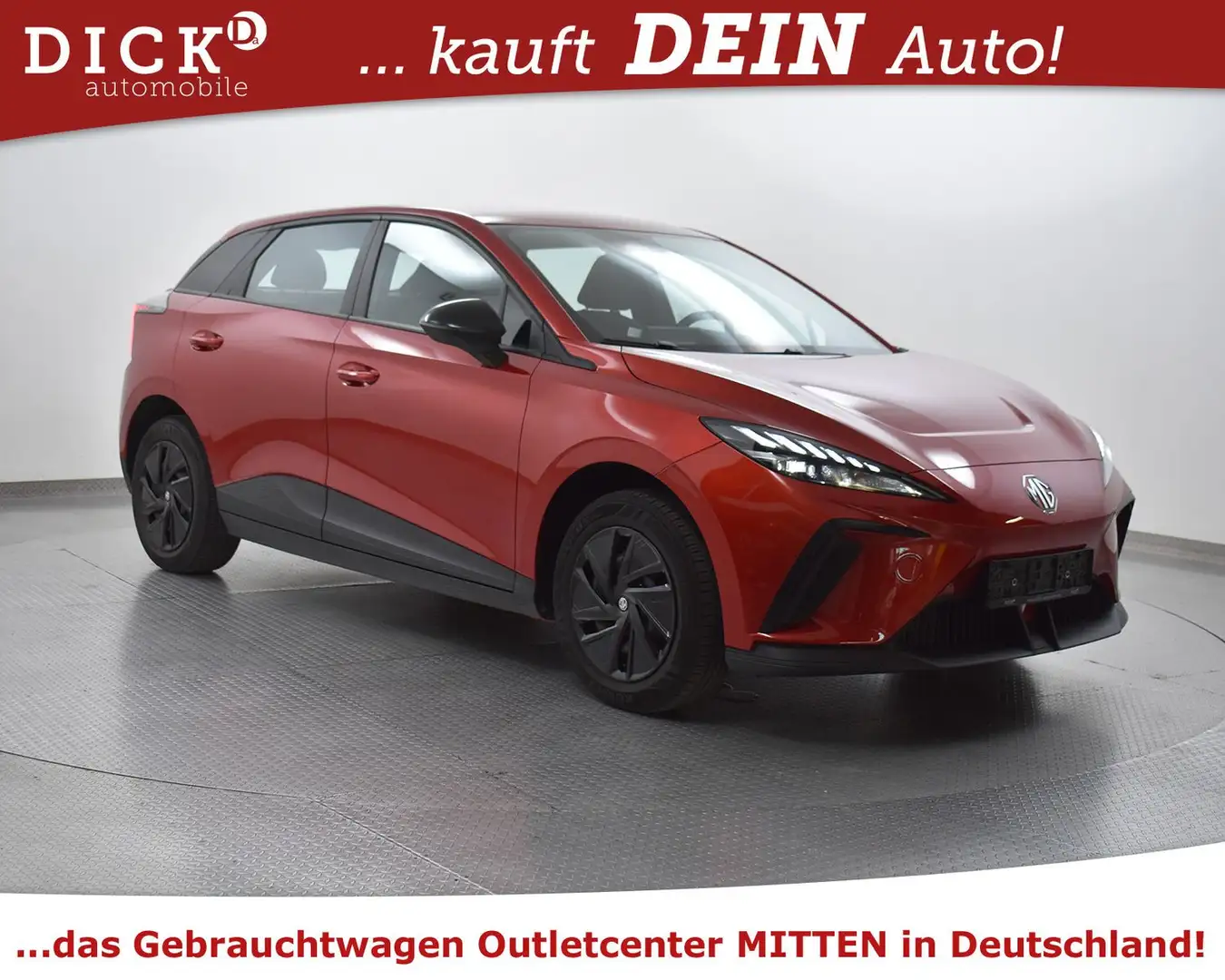 MG MG4 51 kWh VIRTU+LED+MFL+CARPL+DAB+PDC+ACC Rosso - 1