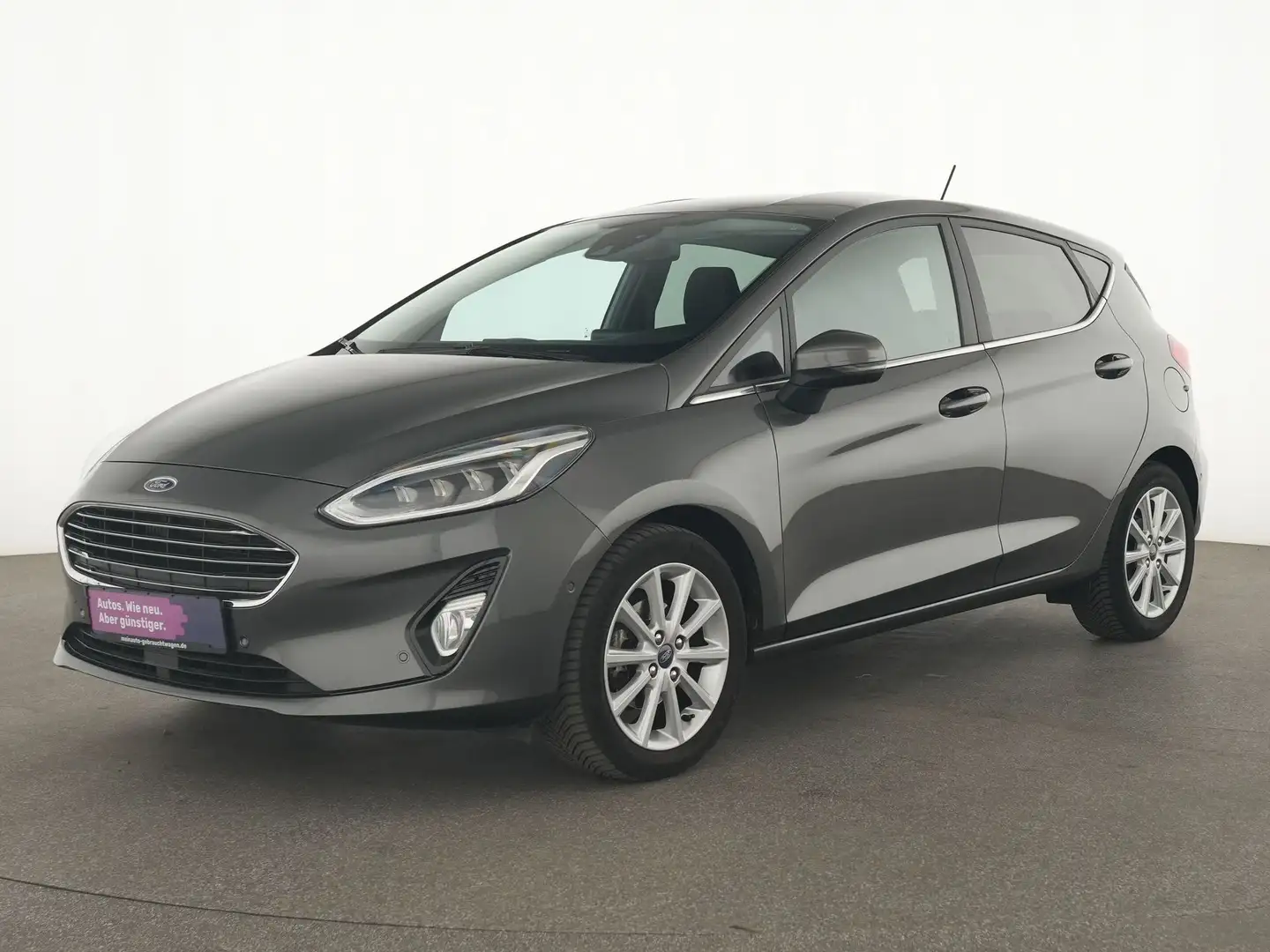 Ford Fiesta Titanium X ACC|Kessy|LED|Navi|SHZ|PDC Grau - 2