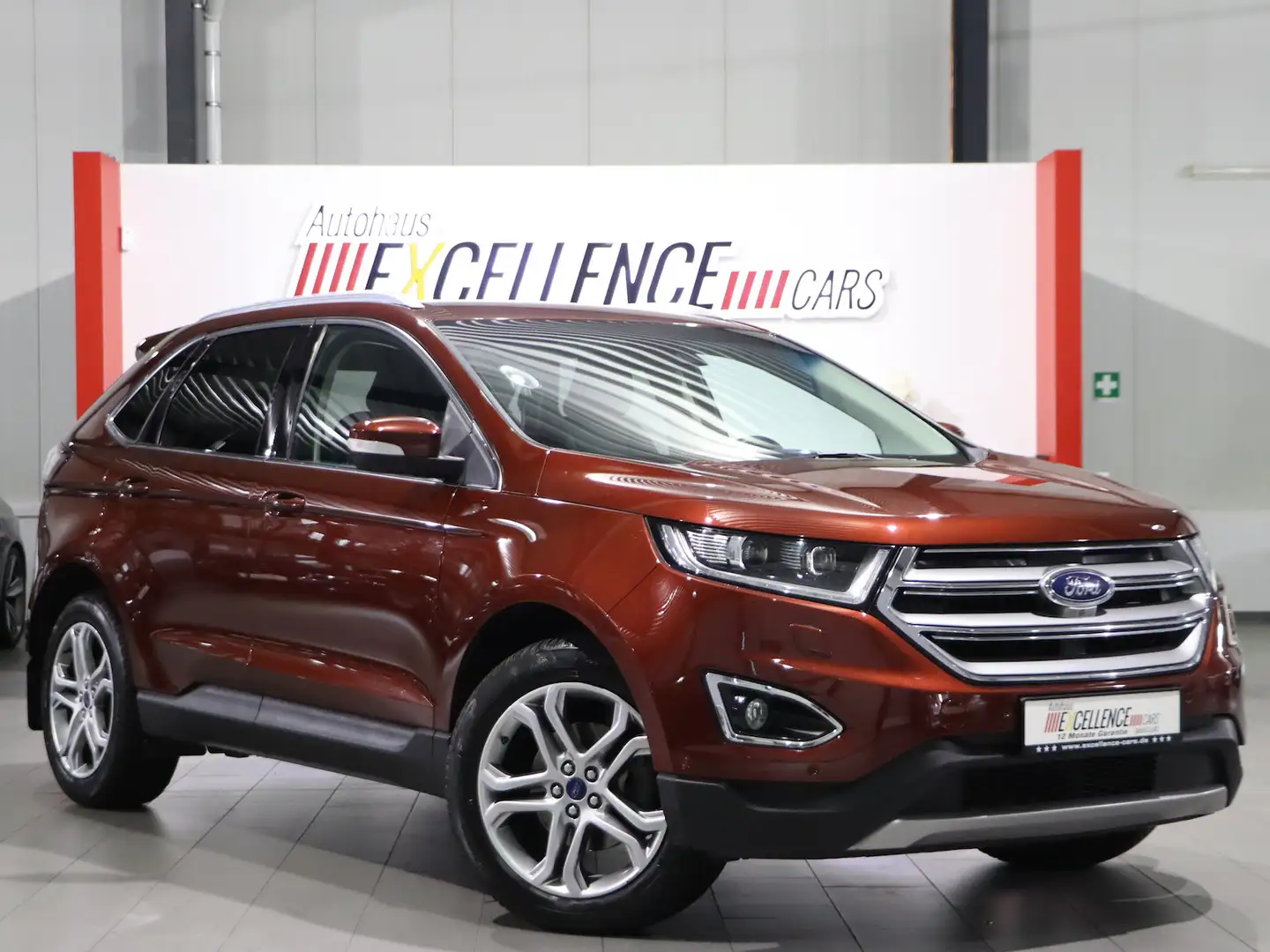 Ford Edge 2.0 TDCI 4x4 TITANIUM / TOLLES FAHRZEUG / Rojo - 1
