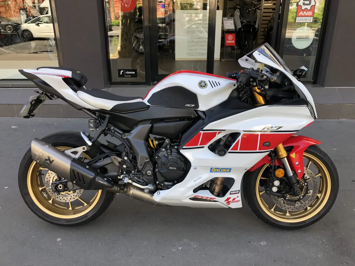 Yamaha YZF-R7 Blanco - 2